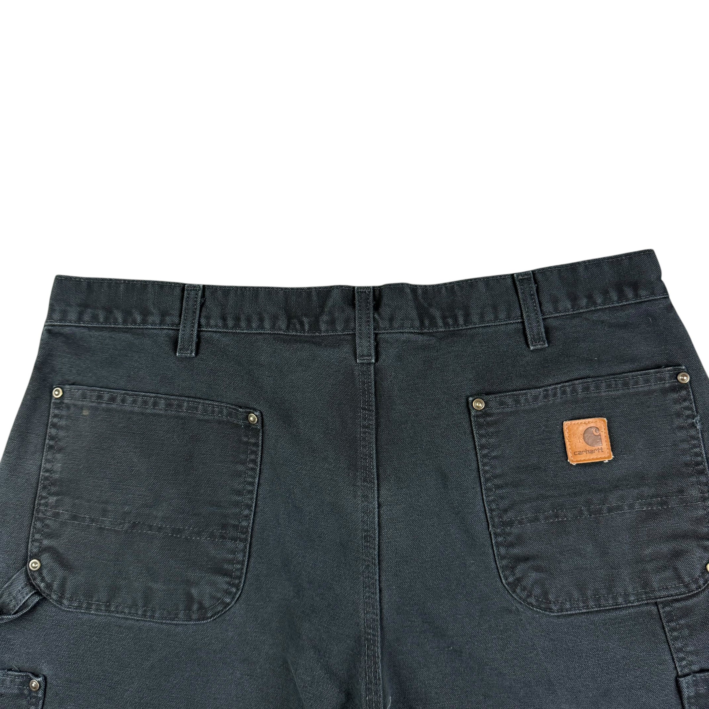 Vintage Carhartt Double Knee Pants Black