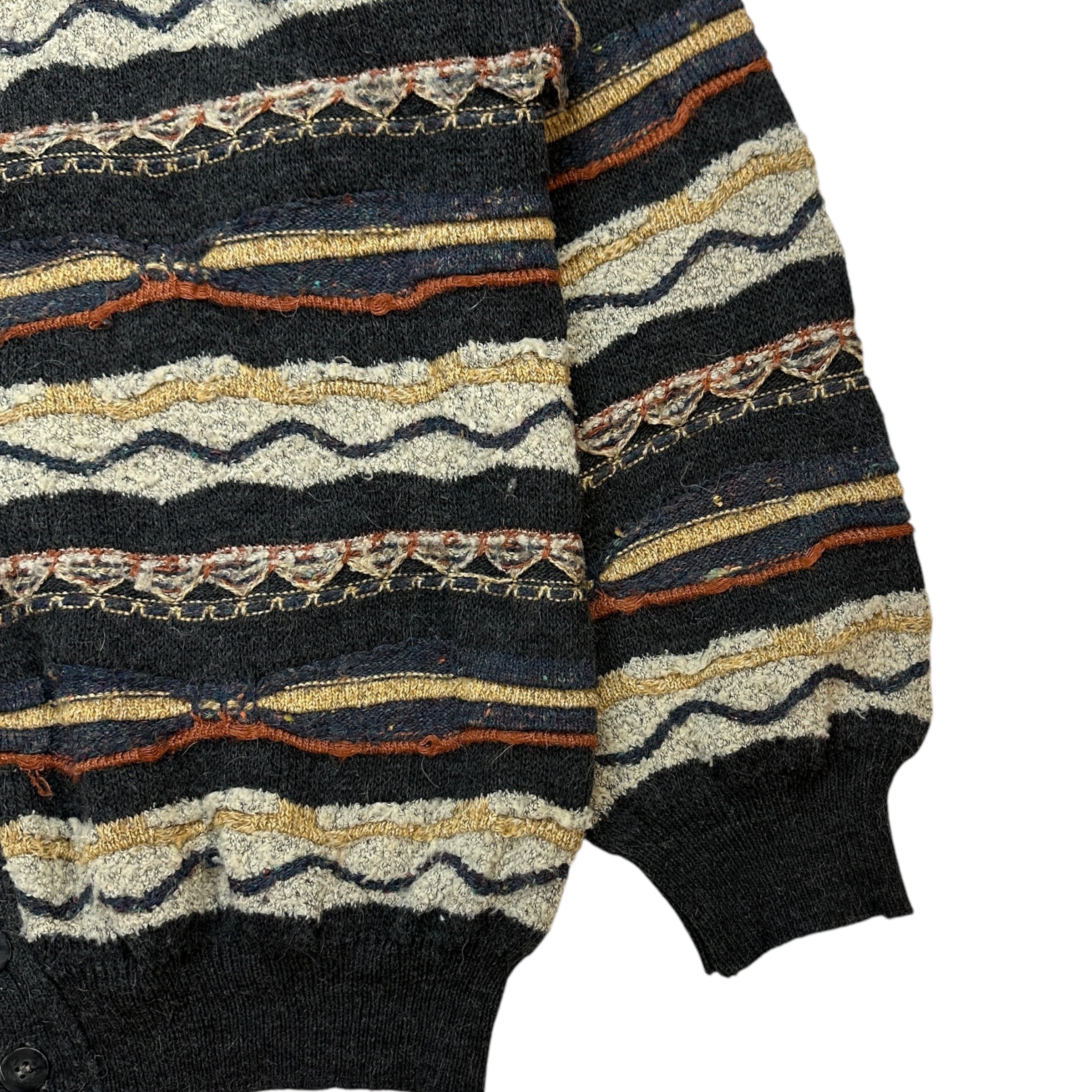 Vintage Linea Marc 3D Knit Cardigan