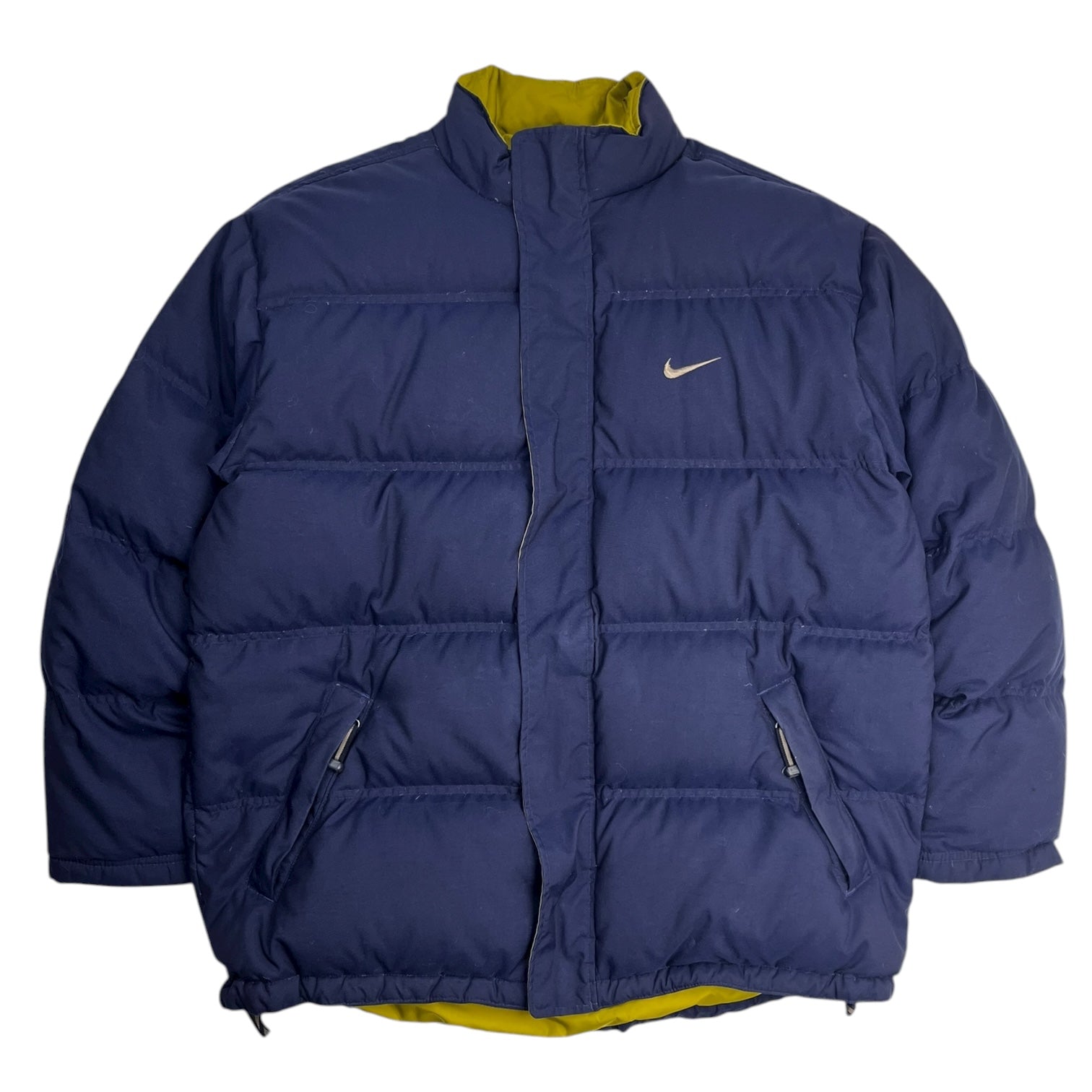 Vintage Nike Down Puffer Parka Navy
