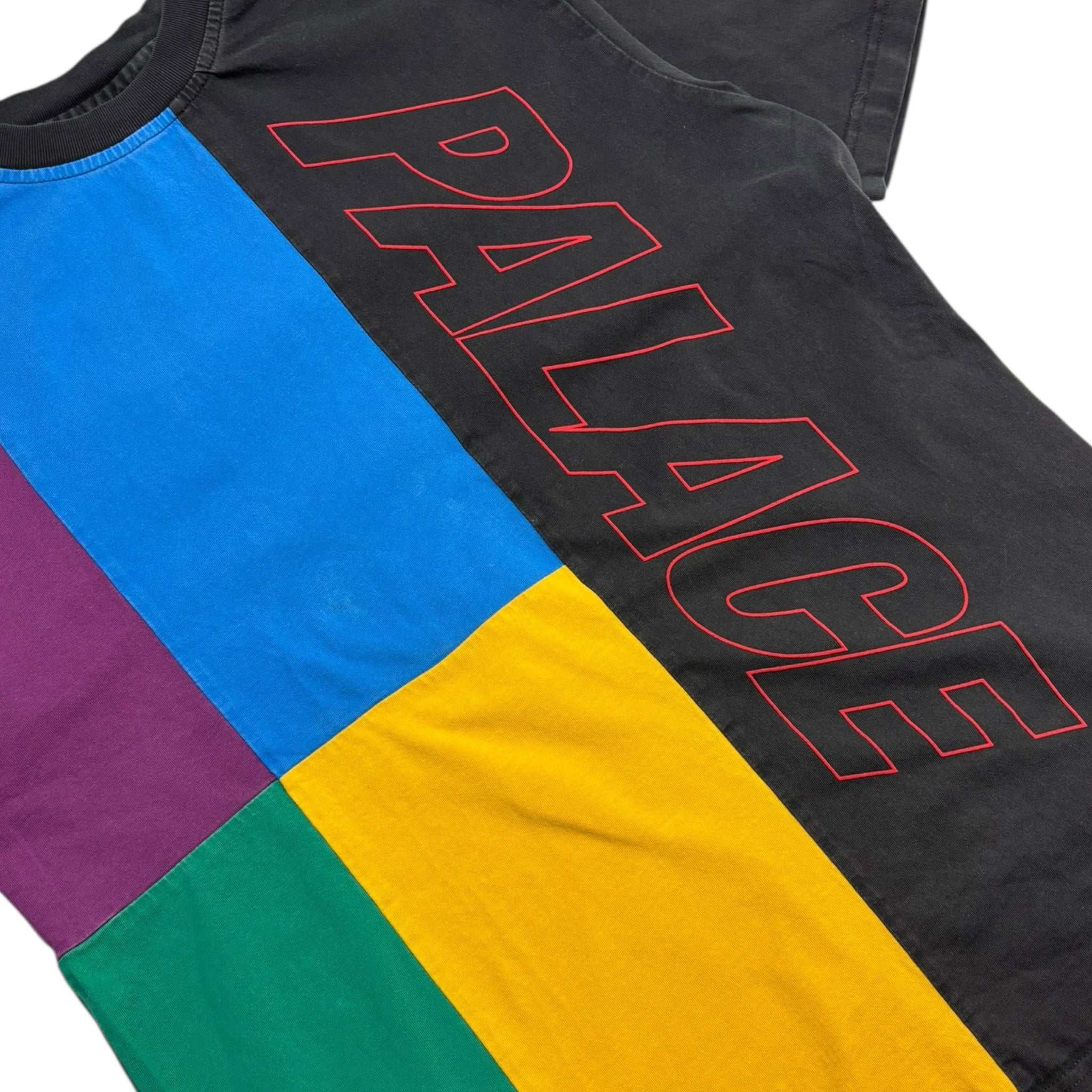Palace Flaggin Colour Block T-Shirt