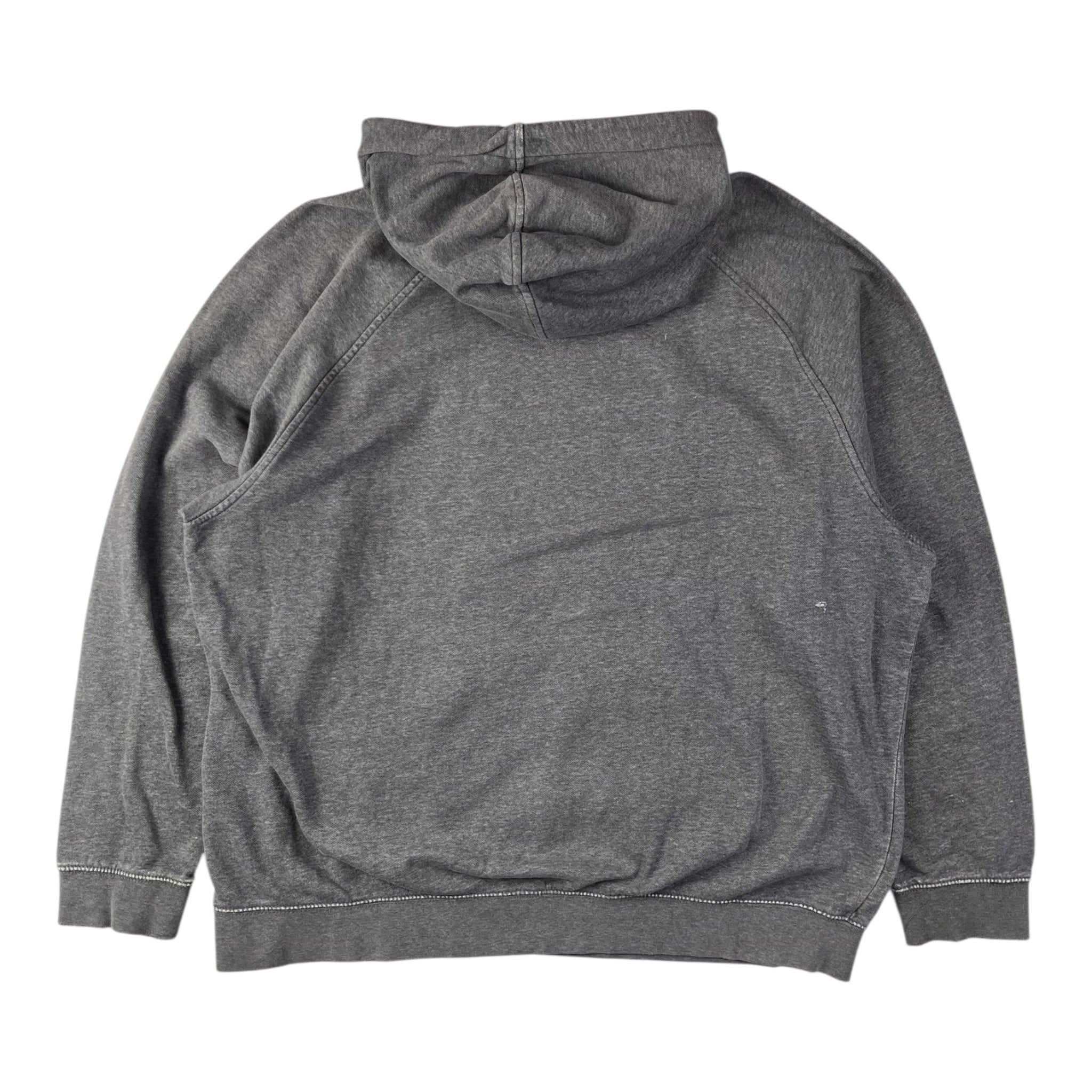 Vintage Nike Zip-Up Hoodie Grey