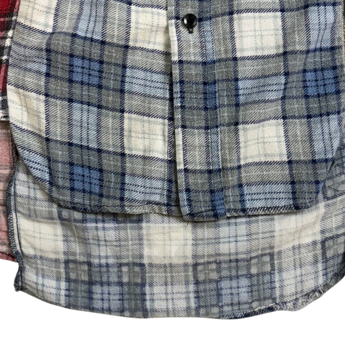 Needles Rebuild 7 Cuts Flannel Button-Up Shirt Multicolour