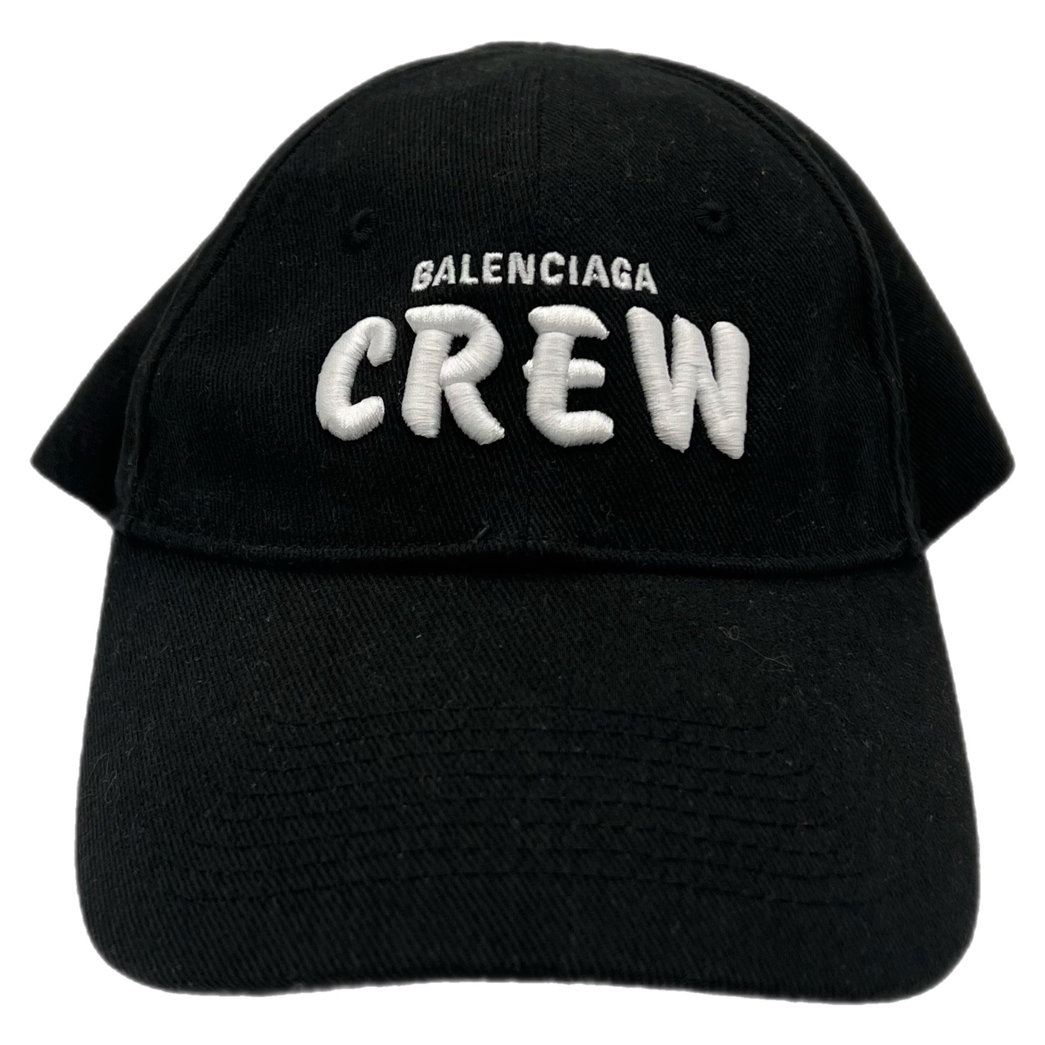 Balenciaga Crew Hat Black