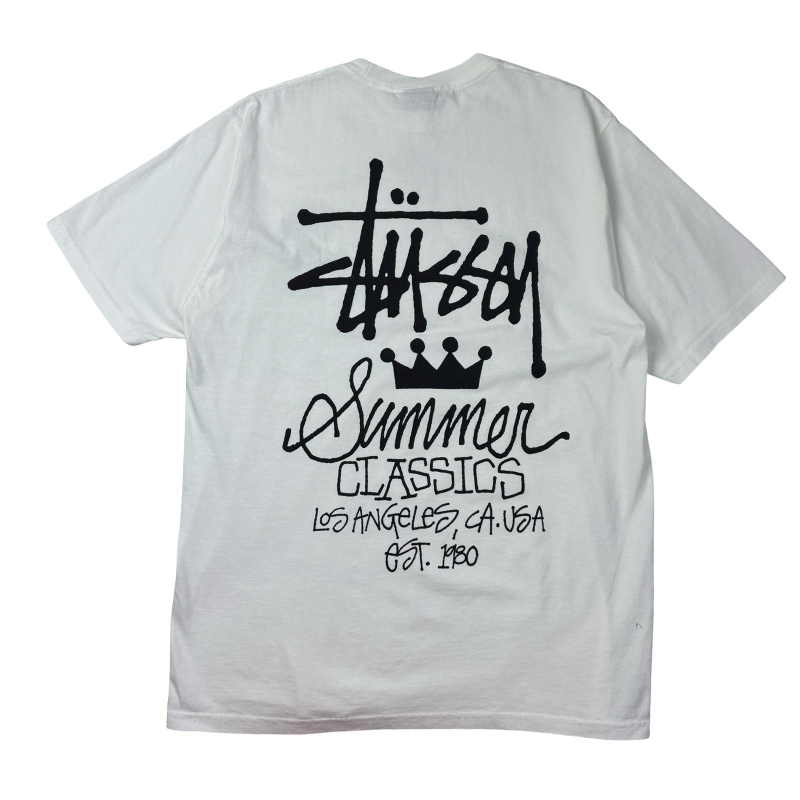 Stussy “Summer Classics Tee White