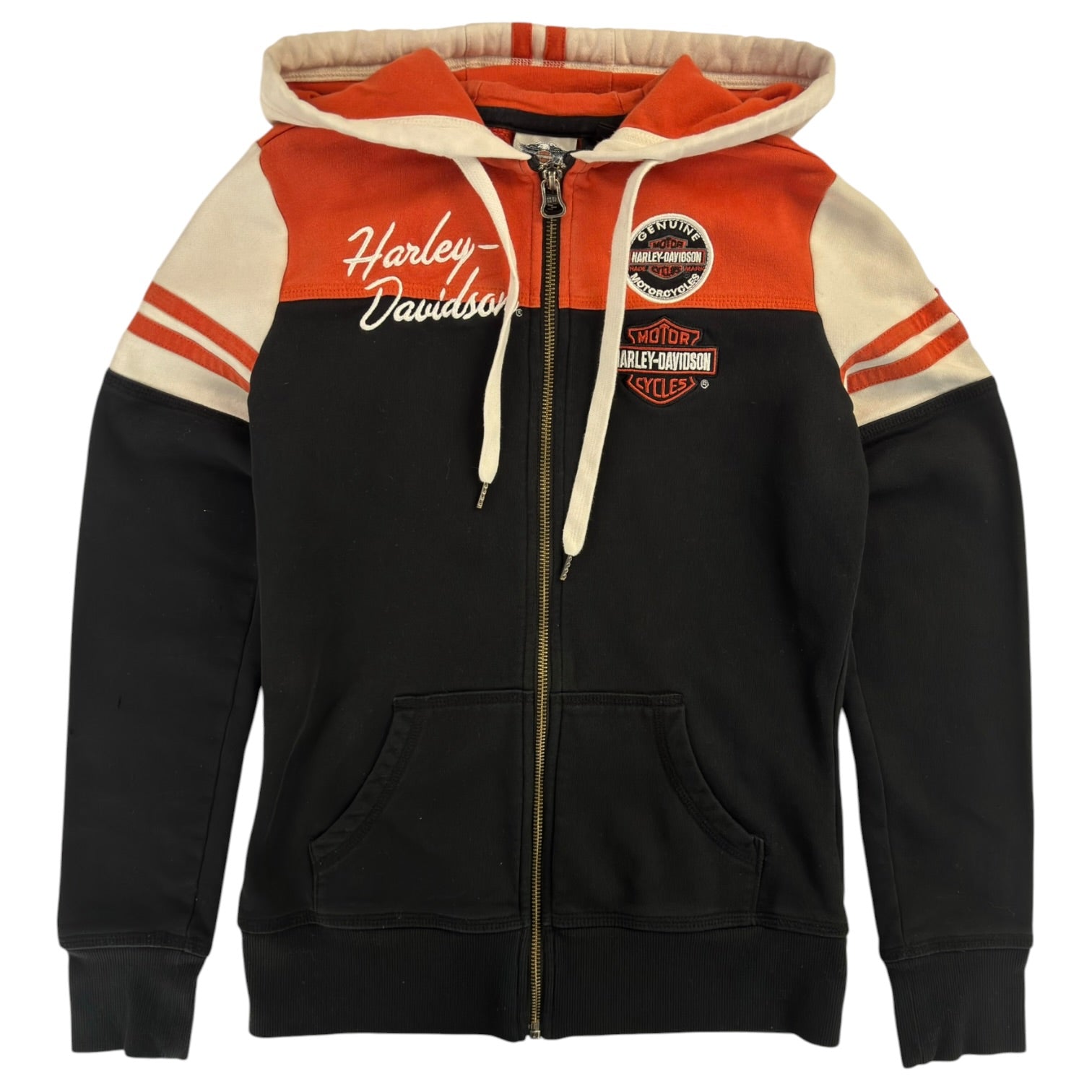 (W) Harley Davidson Zip Up Hoodie