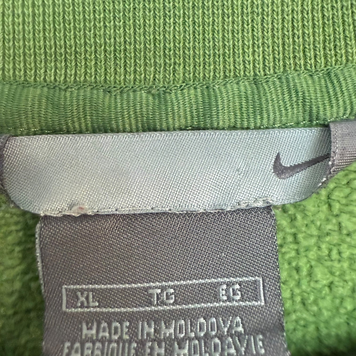 Vintage Nike Swoosh Logo Crewneck Green