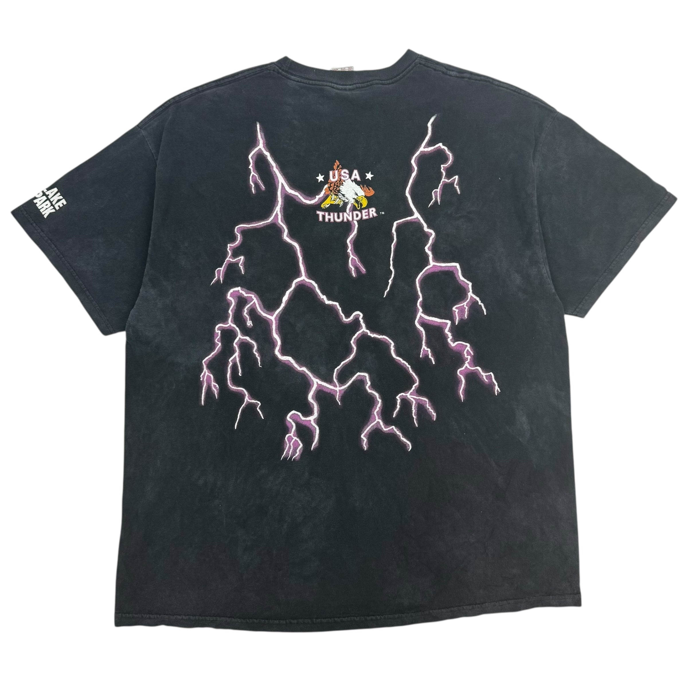 Vintage American Thunder The Legend Lives Tee Black