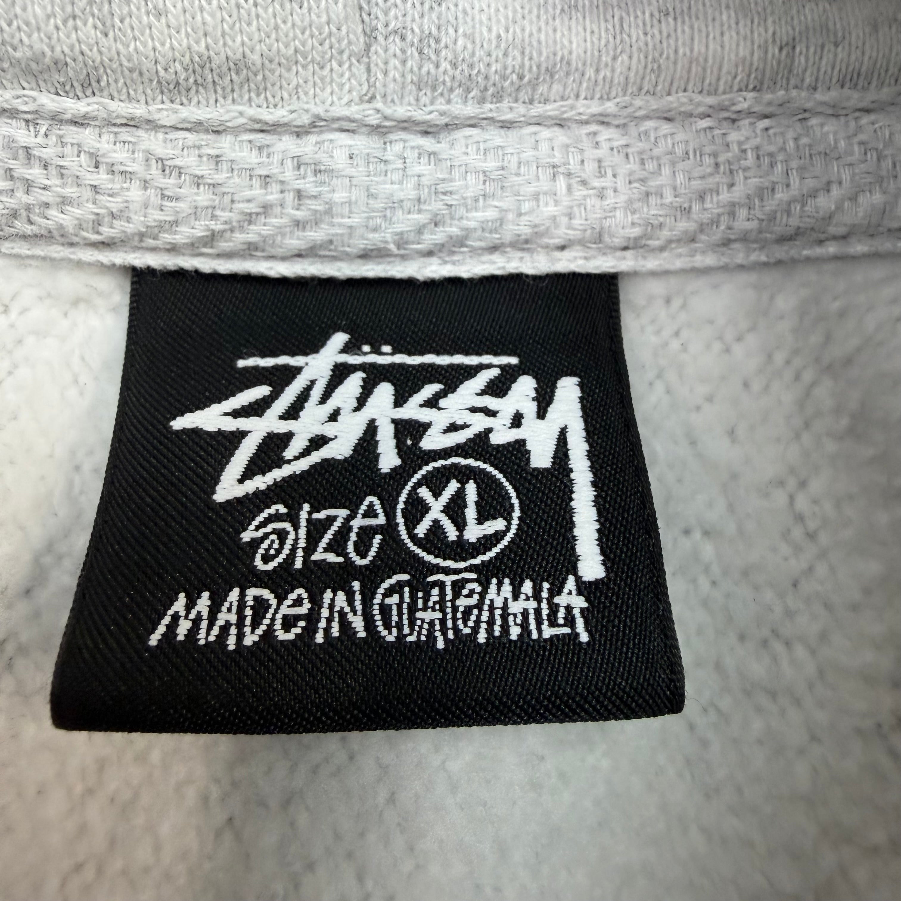 Stussy Speedway Zip Hoodie Ash Heather Grey