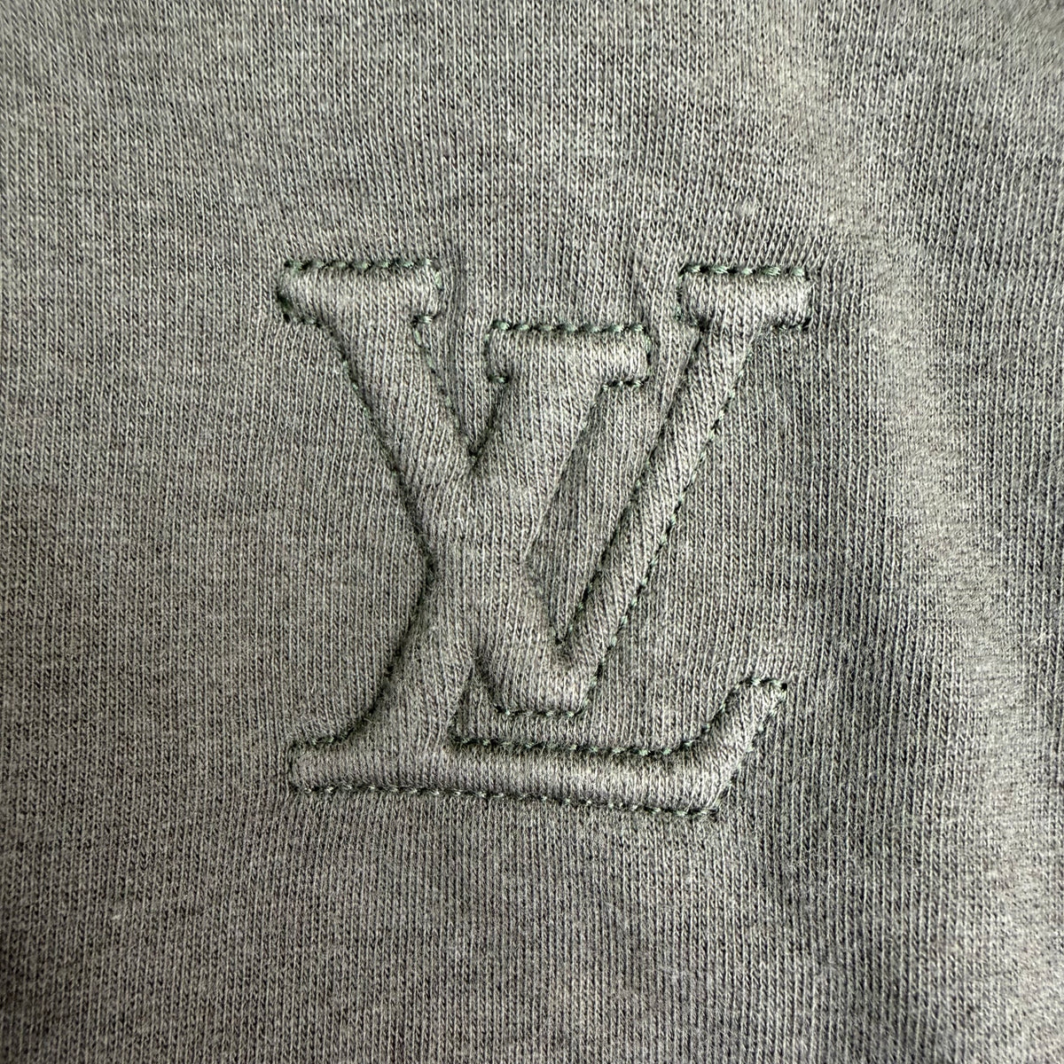 Louis Vuitton Button Up Hooded Cardigan Brown