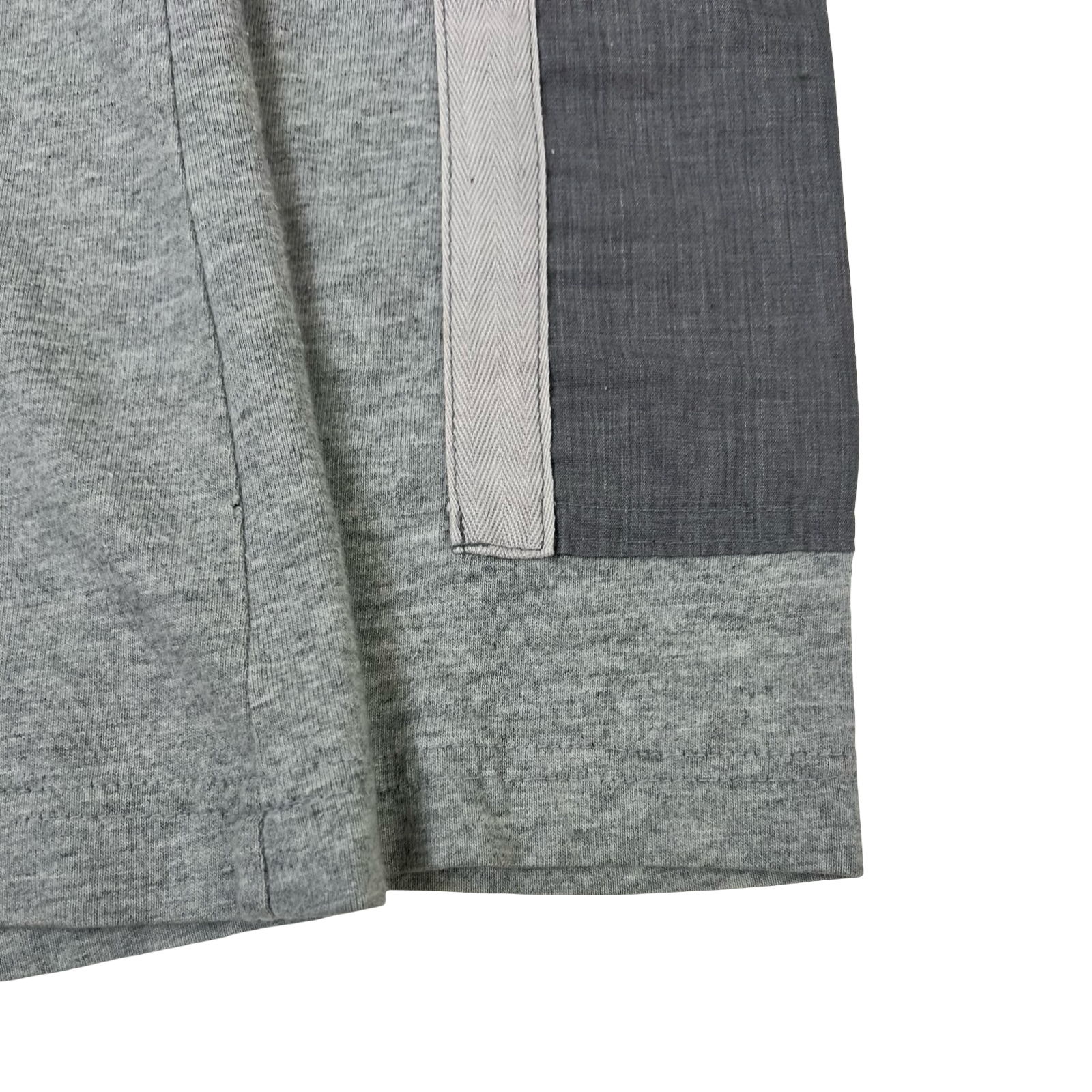 (W) Helmut Lang AW99 Astro Moto Longsleeve T-Shirt Grey