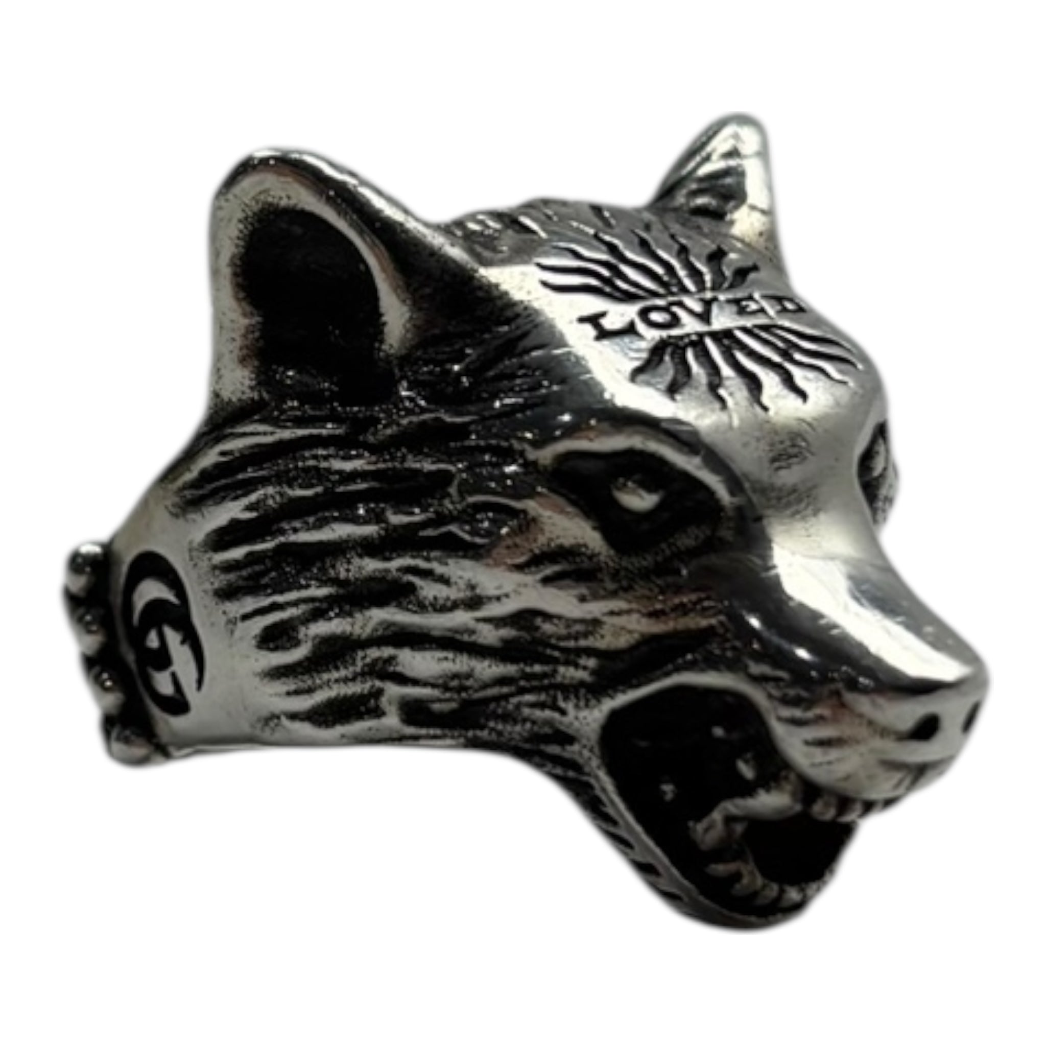 Gucci Cocktail Anger Wolf Ring