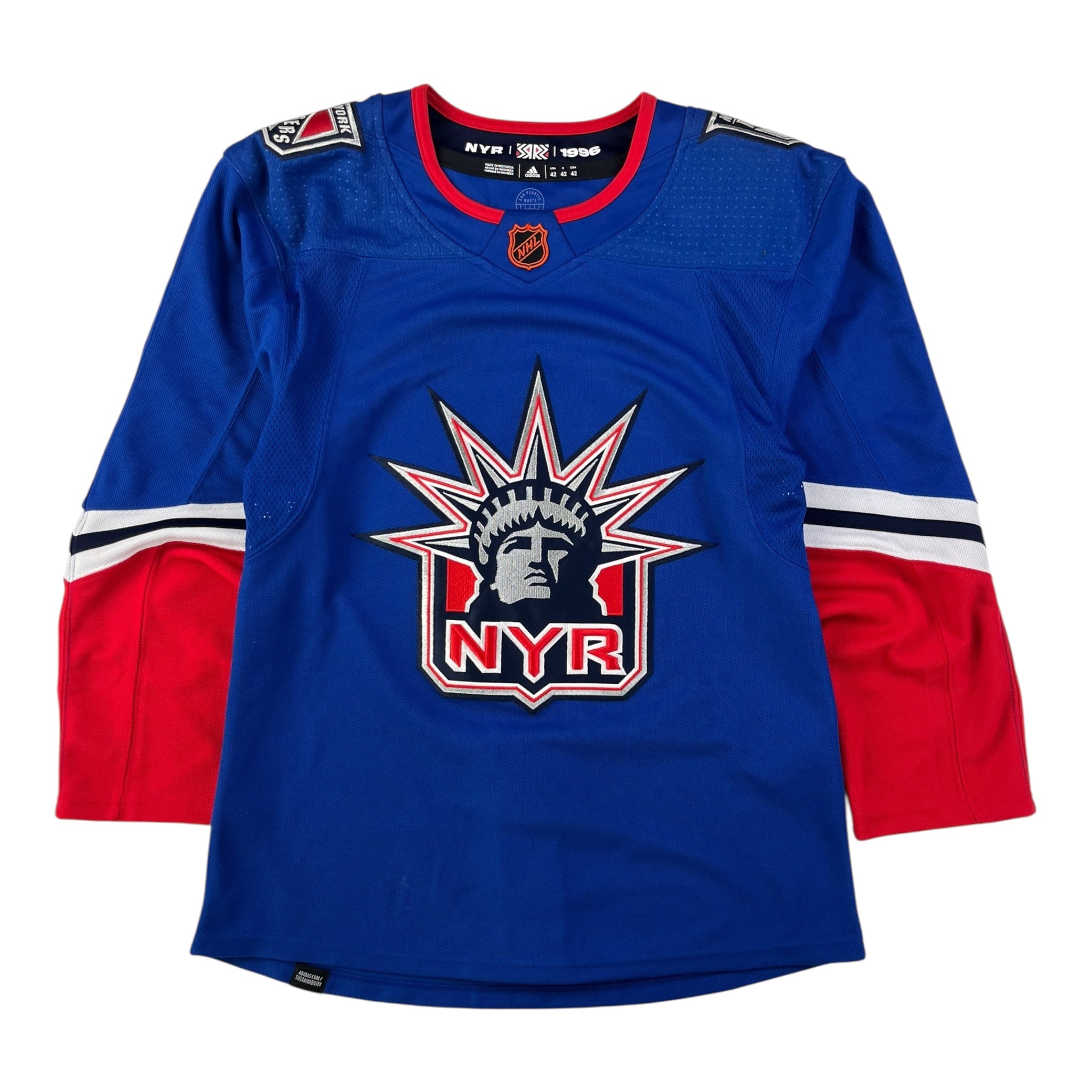 New York Rangers Liberty Head Throwback Jersey