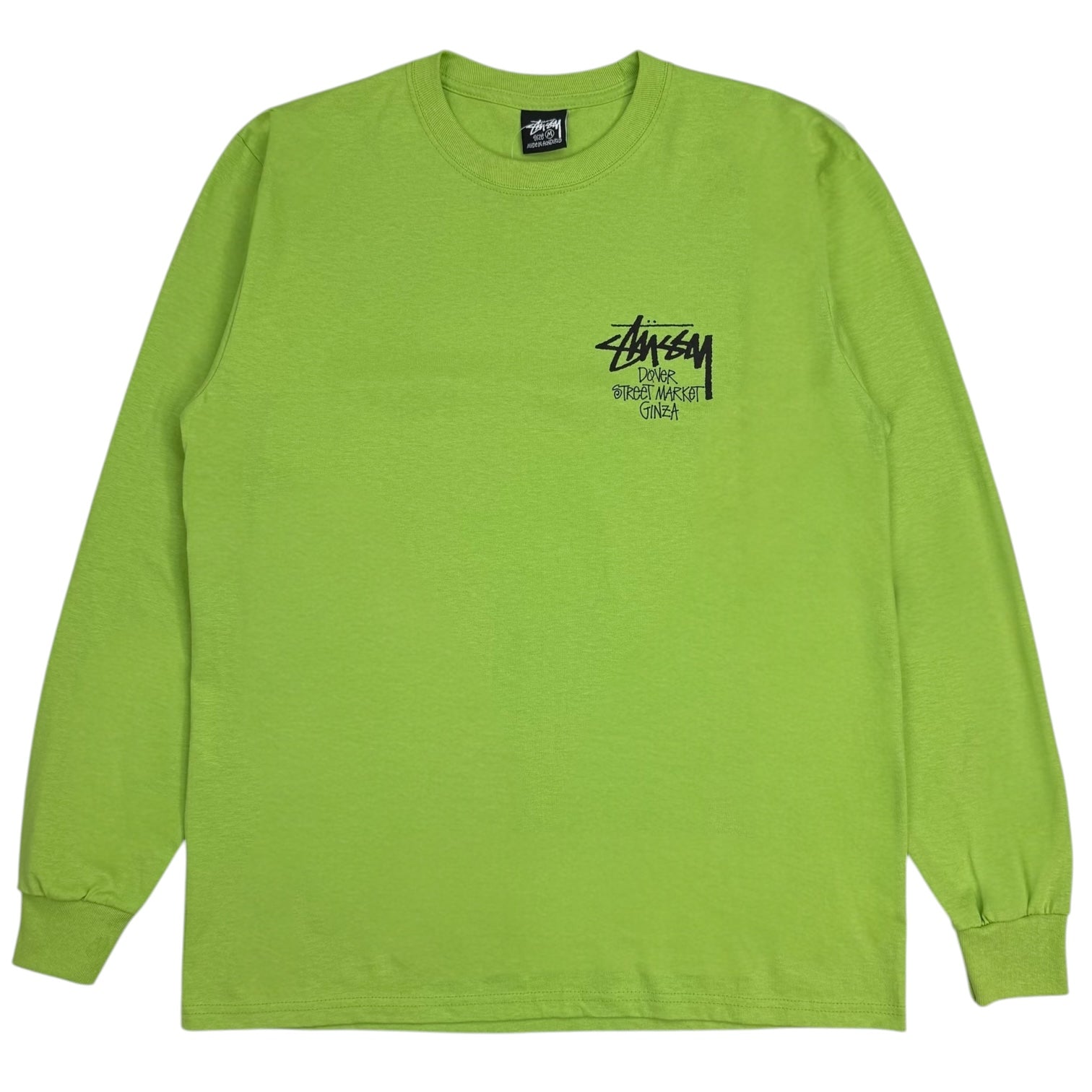 Stussy Dover Street Market Ginza L/S Tee Tea Green