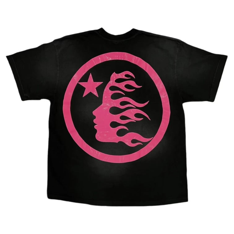 Hellstar Sports Core Logo Gel T-Shirt Black/Pink