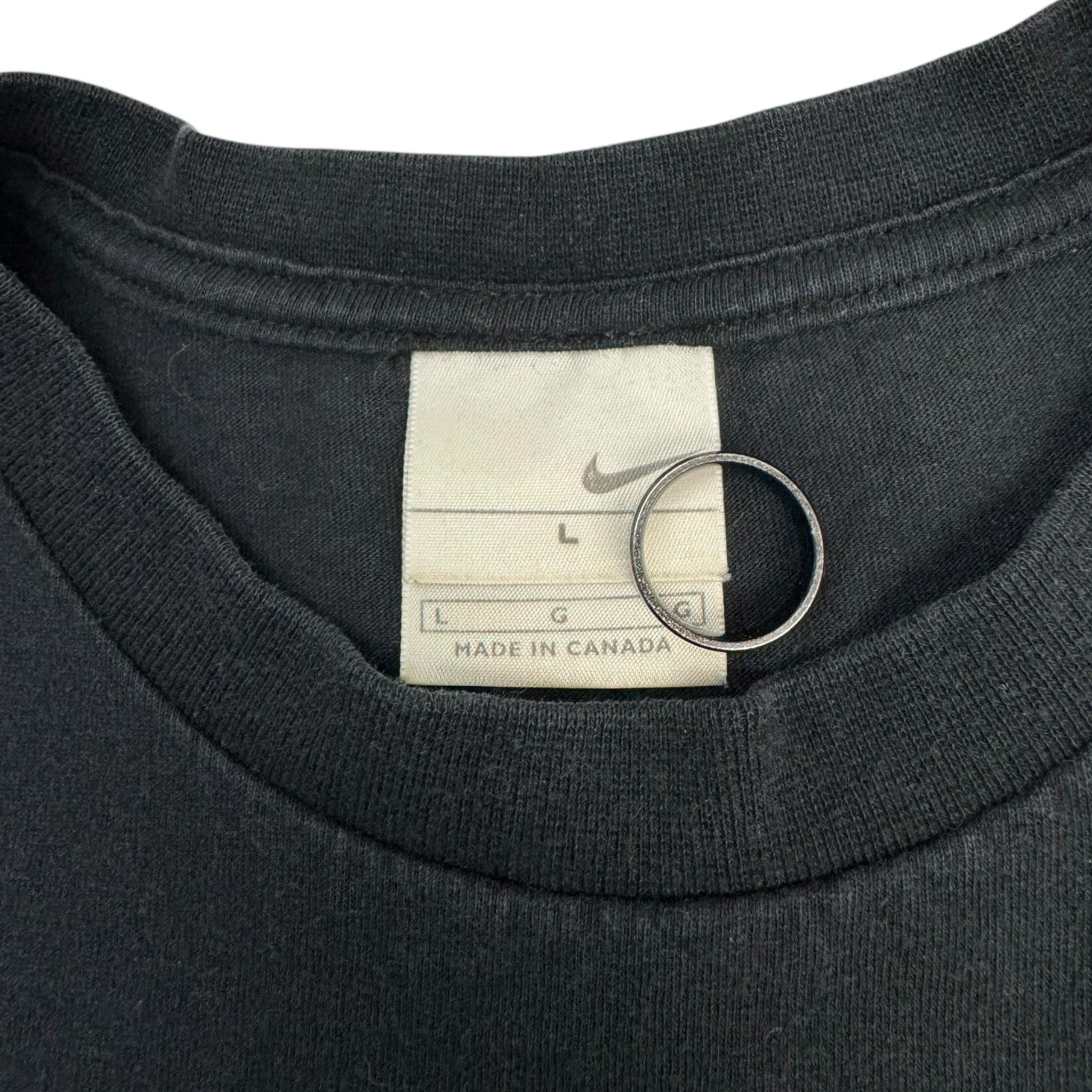 Vintage Nike Spellout T-Shirt Black