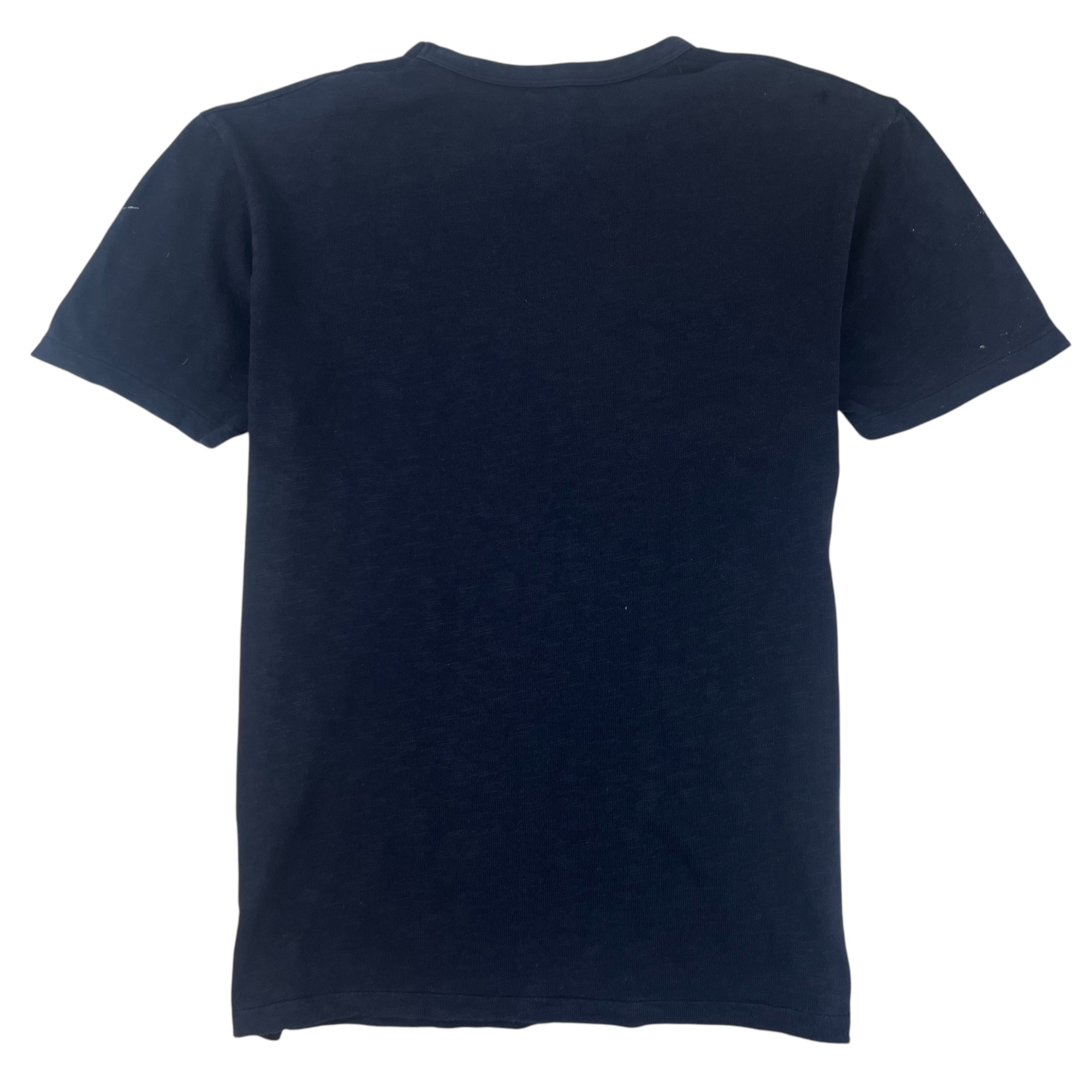 Our Legacy Blank Cotton T-Shirt Navy