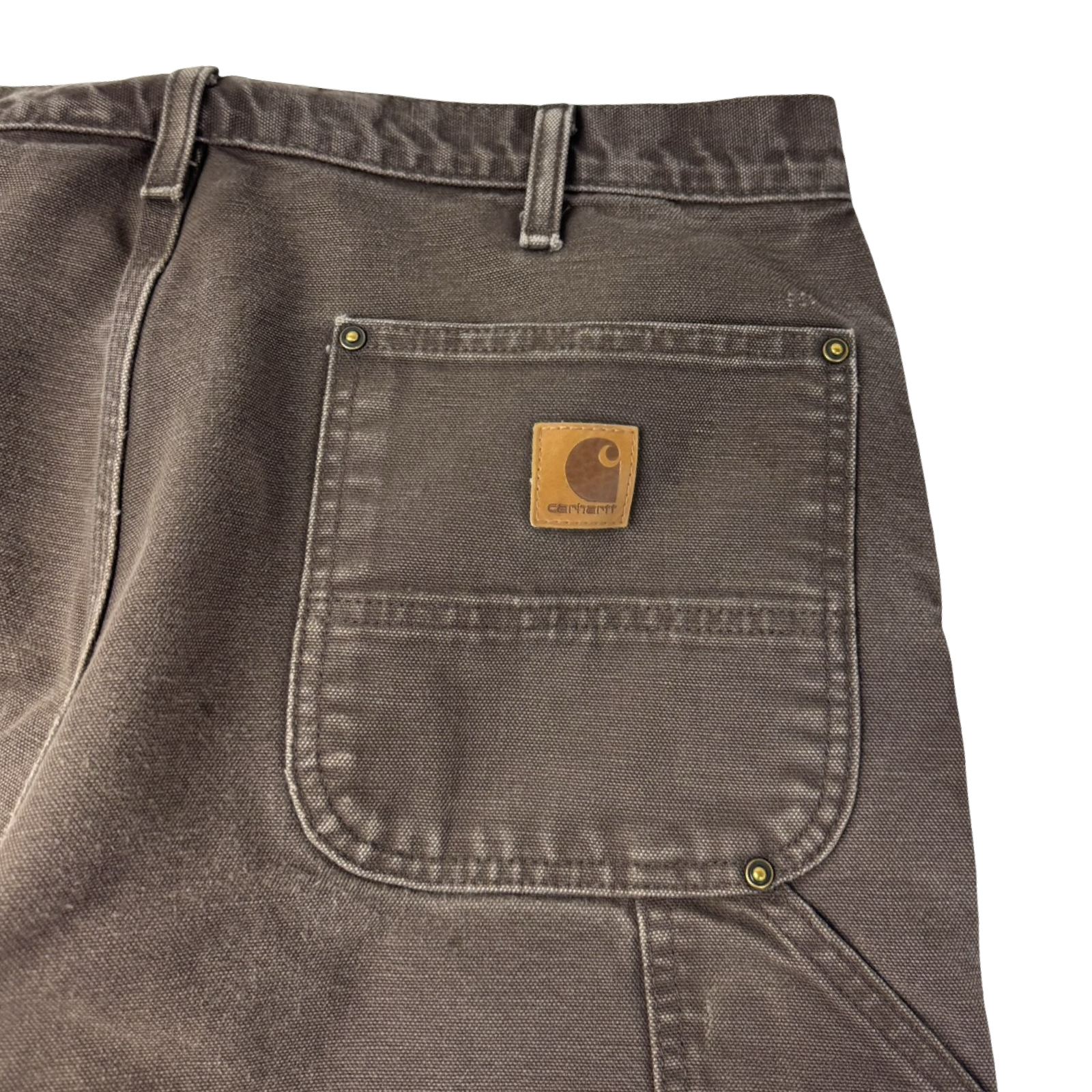 Dark Brown Carhartt Double Knee Bottoms
