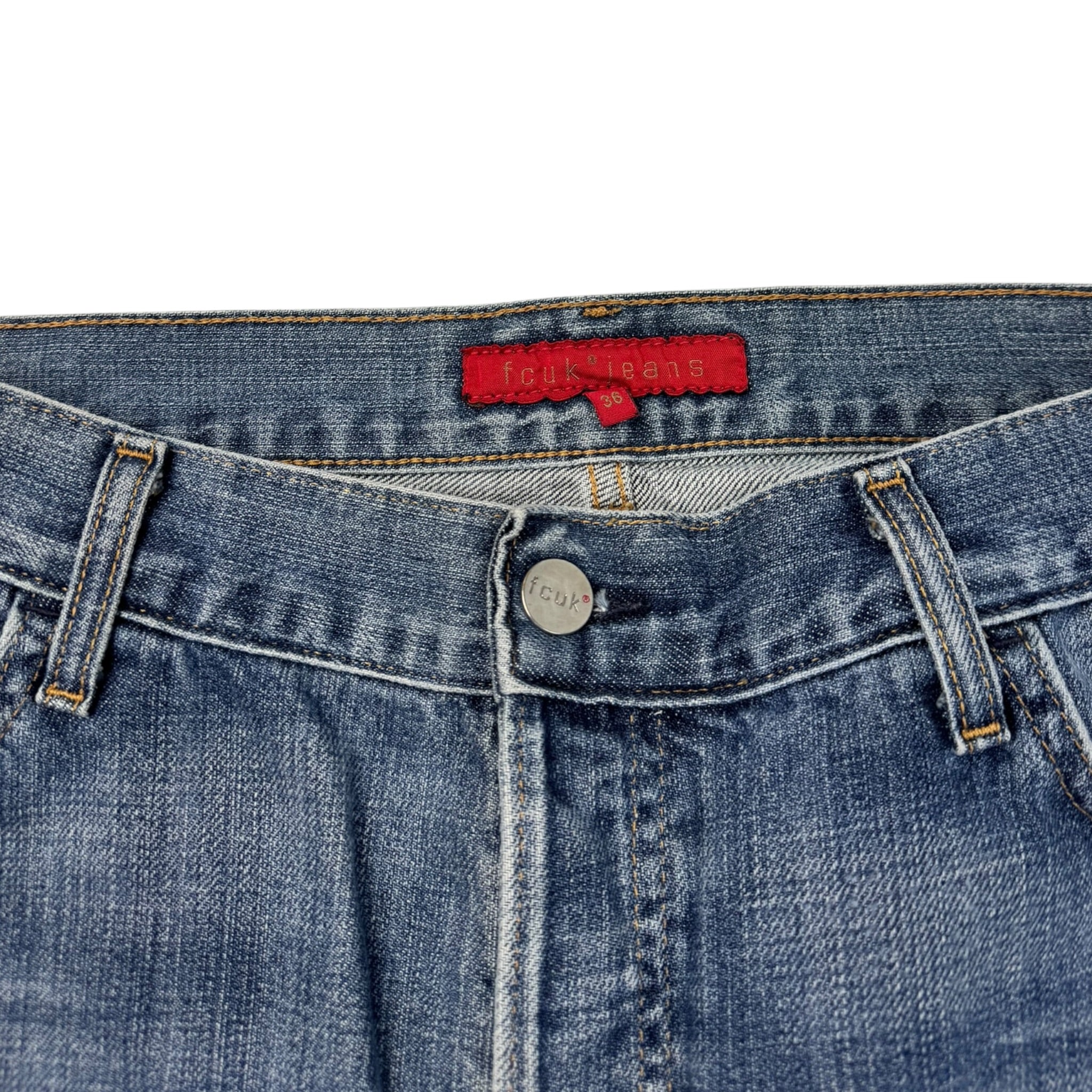 Y2K FCUK Jeans Flared Boot Cut Denim