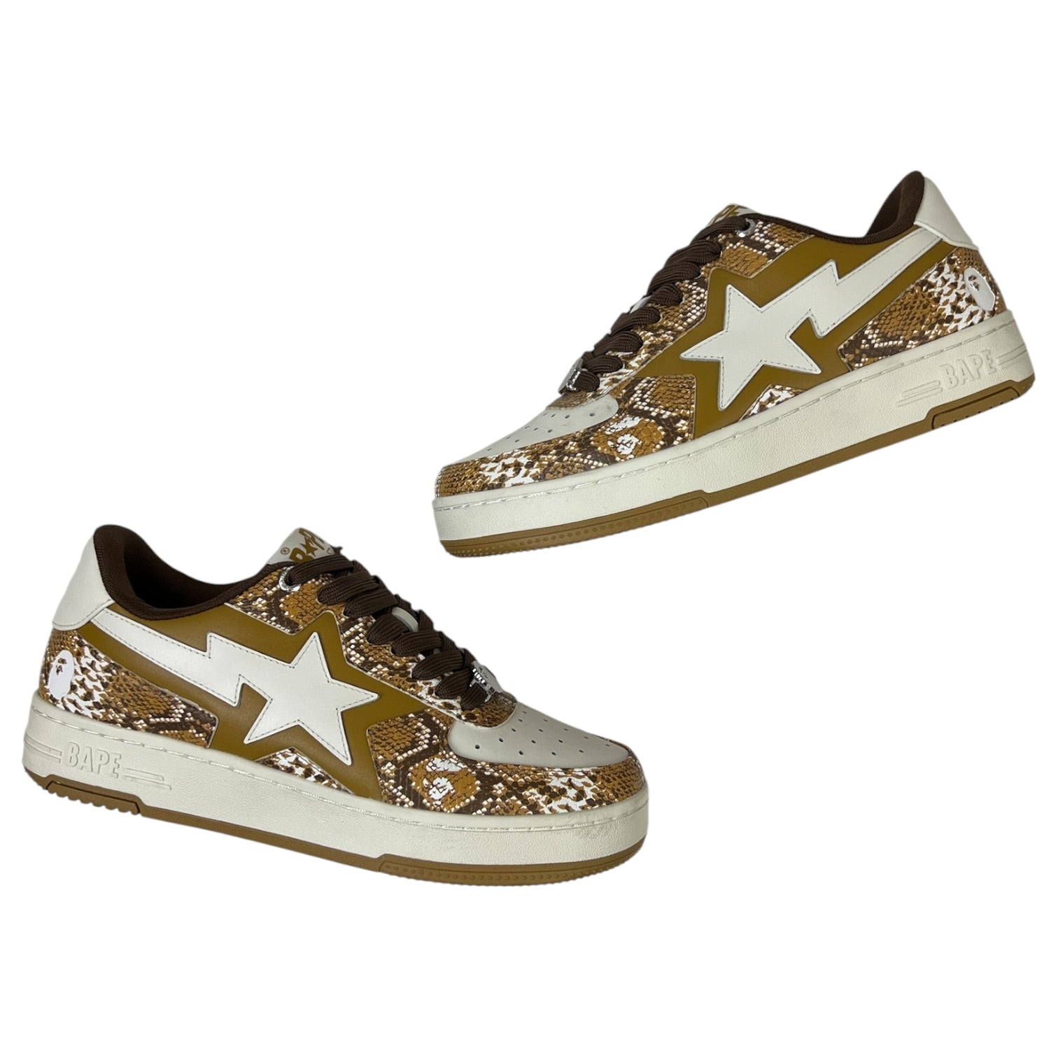 A Bathing Ape Bapesta SSENSE Exclusive Brown