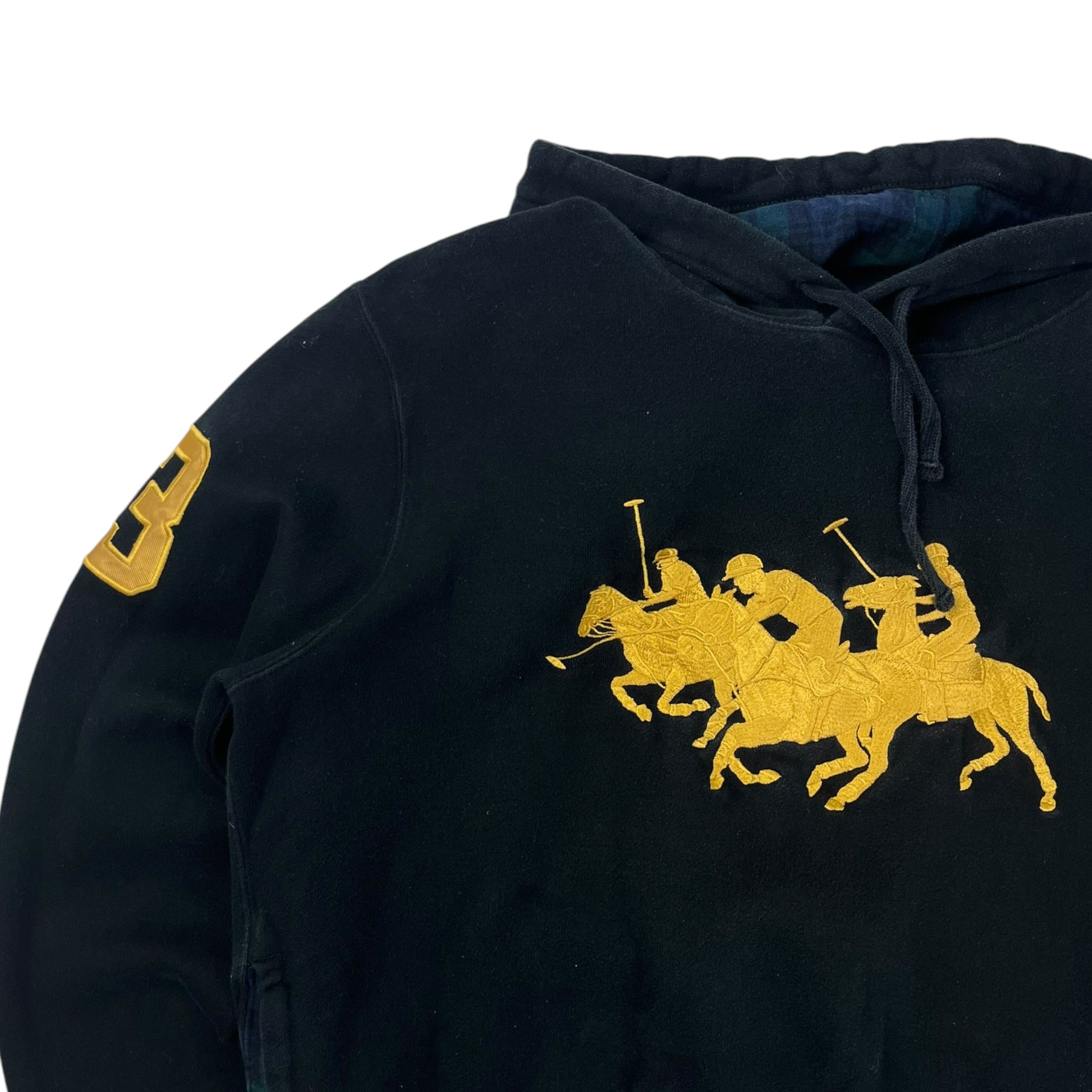 Polo Ralph Lauren Mega Pullover Hoodie Black