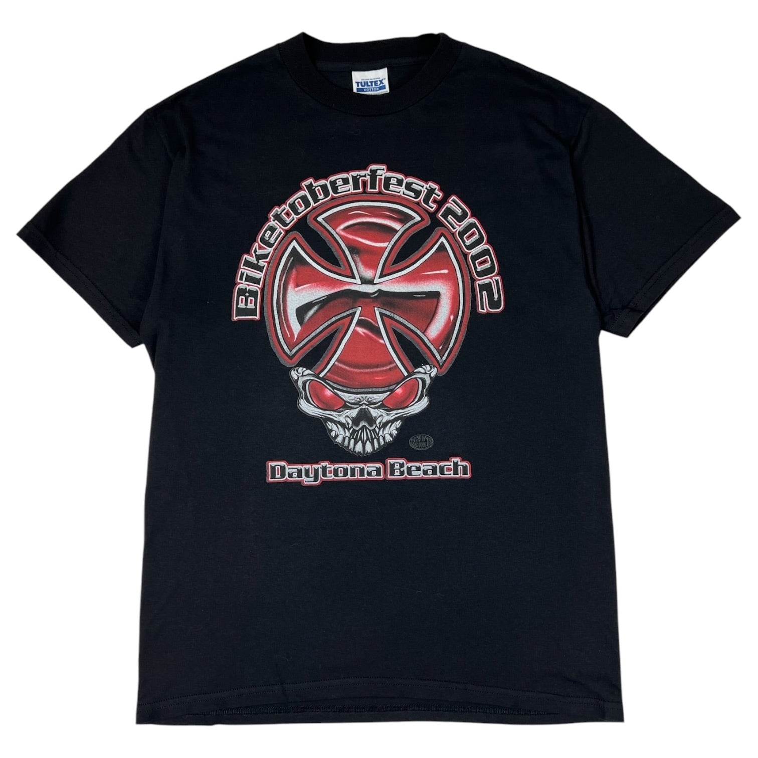 Vintage 2002 Daytona Biketoberfest T-Shirt Black