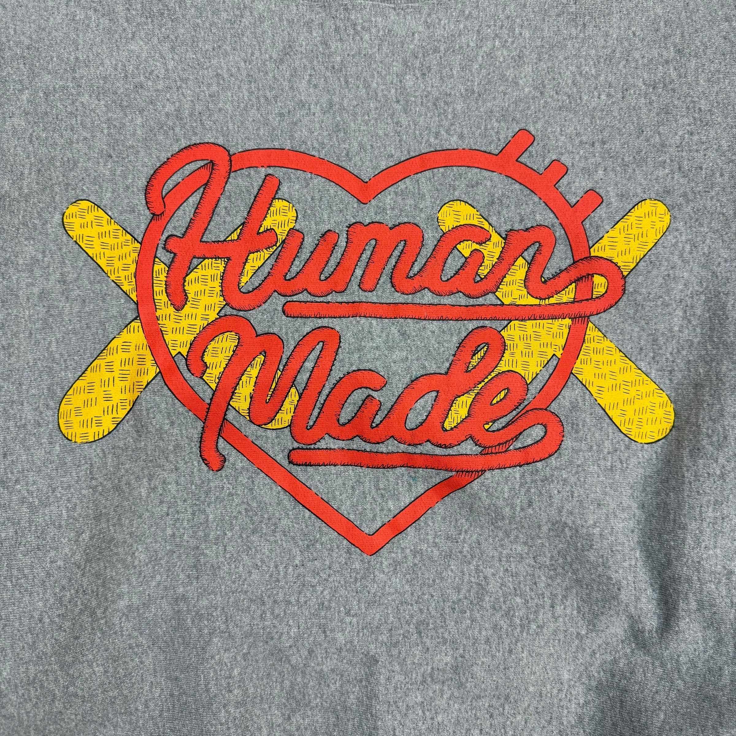 Human Made x Kaws Crewneck Grey
