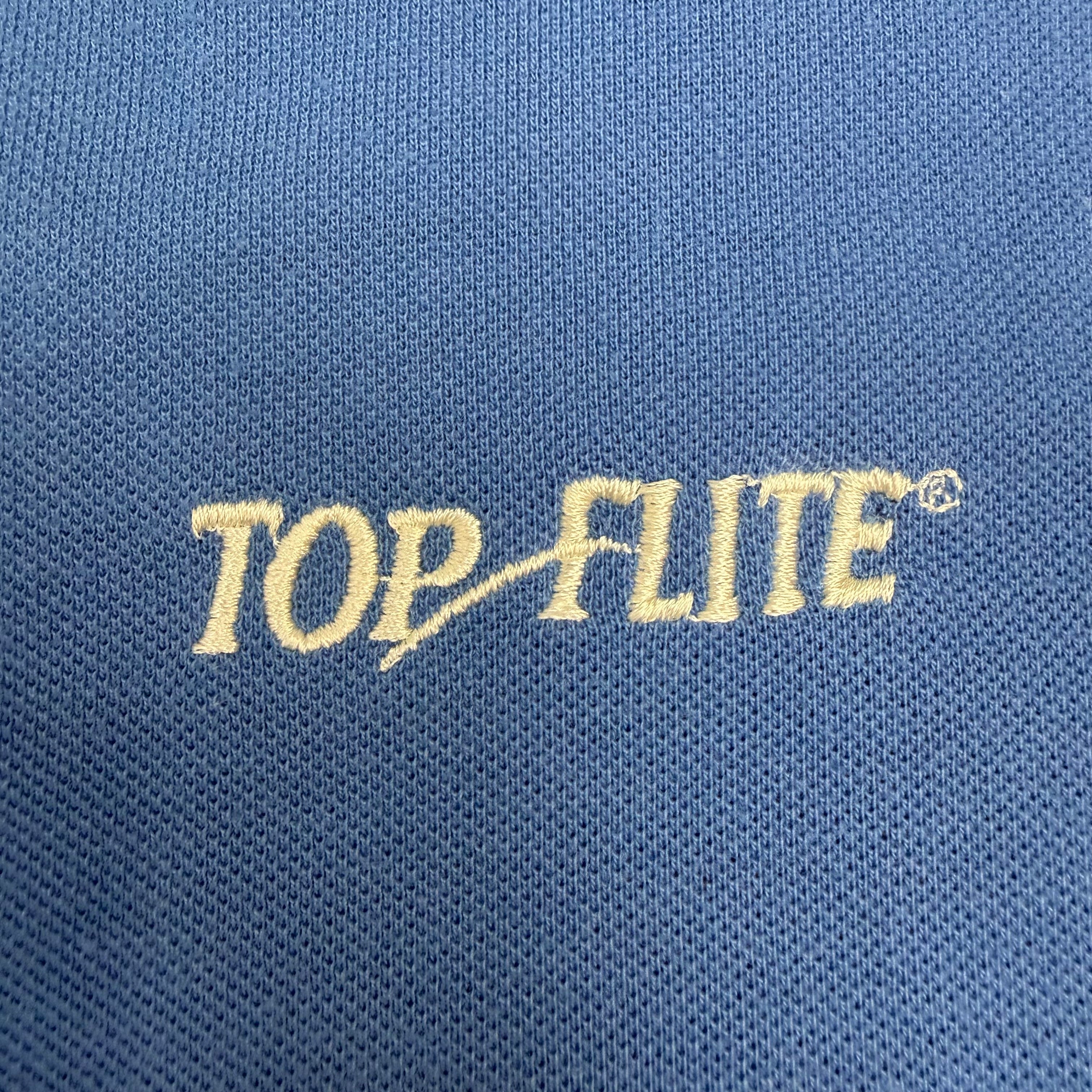 Vintage Top Flite Polo Light Blue