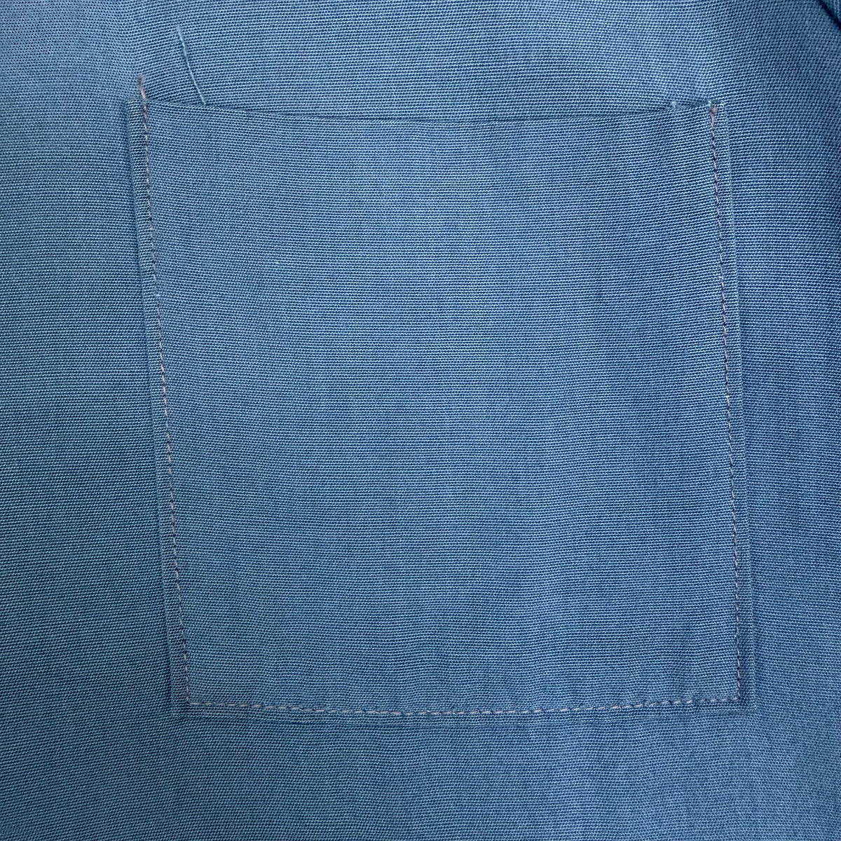 True Vintage Taber Eagles Quarter Zip Shirt Blue
