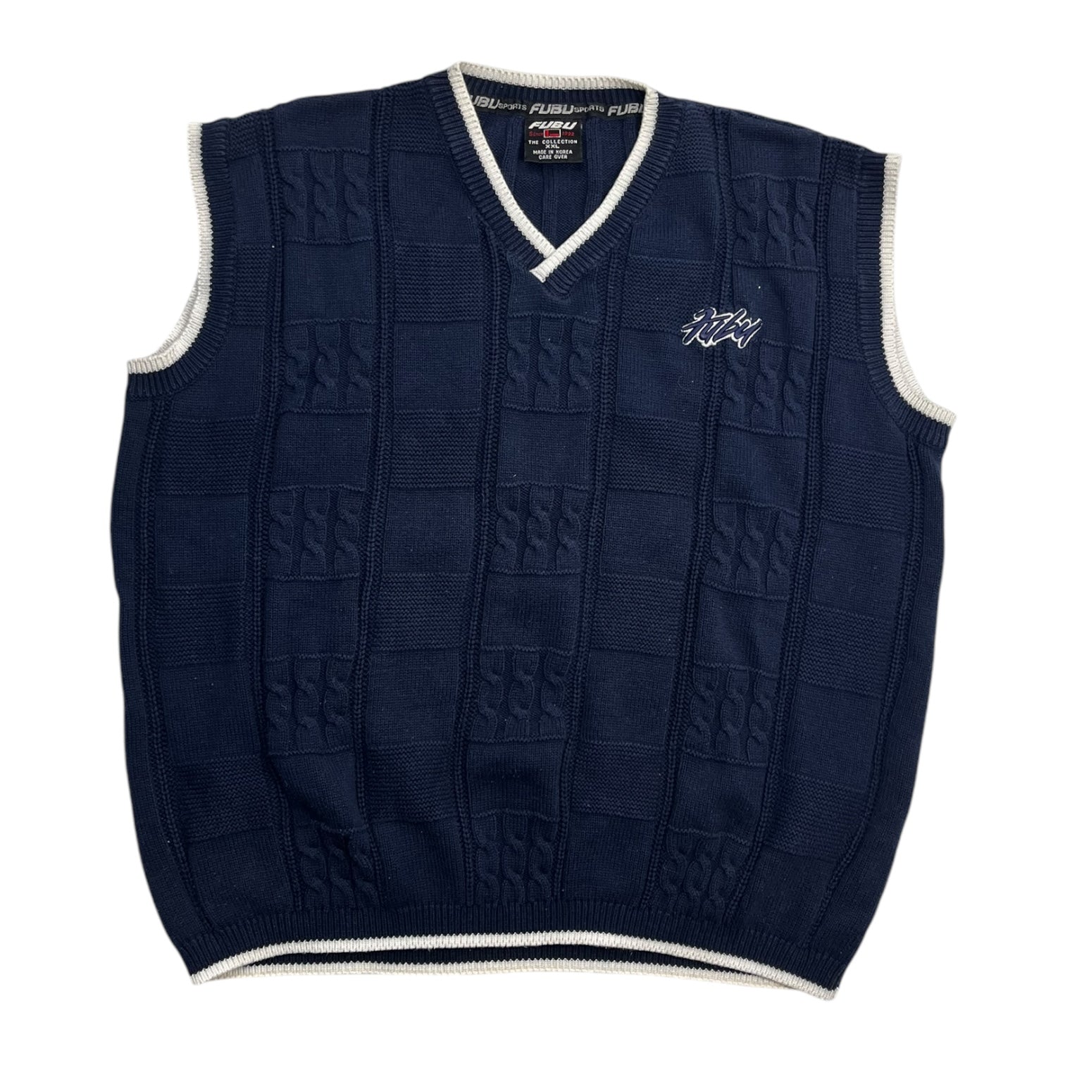 Vintage Y2K FUBU Sweater Vest Knit