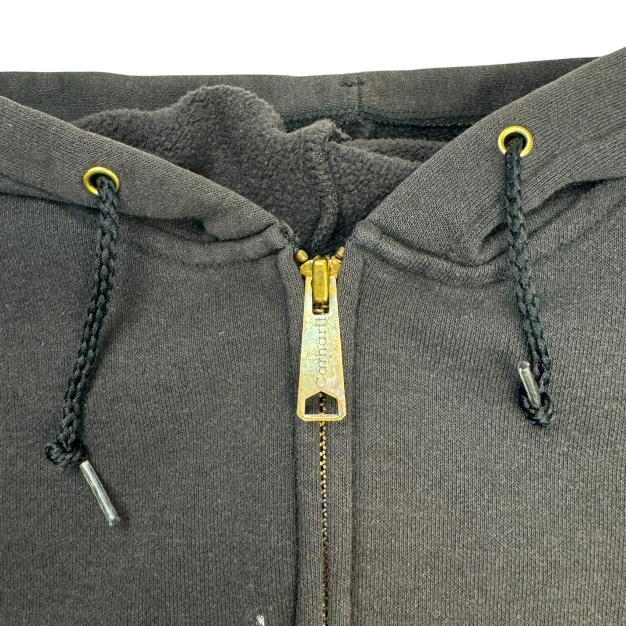 Vintage Carhartt Embrodiered Pocket Zip Hoodie