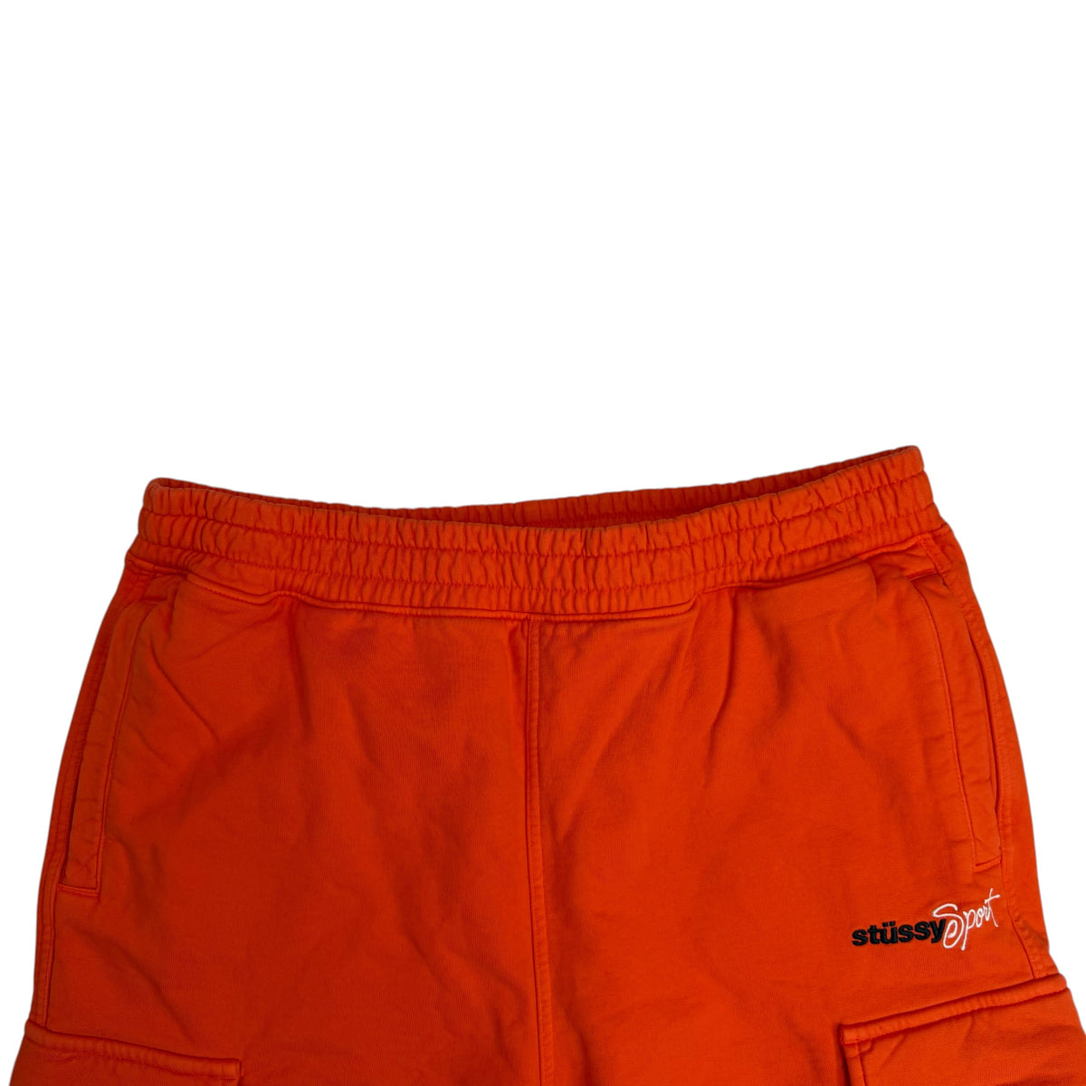 Stüssy Sport Cargo Fleece Short Orange
