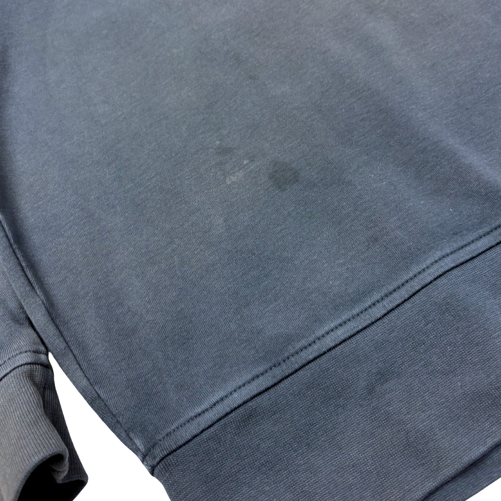 Burberry London Quarter Zip Sweater Washed Navy