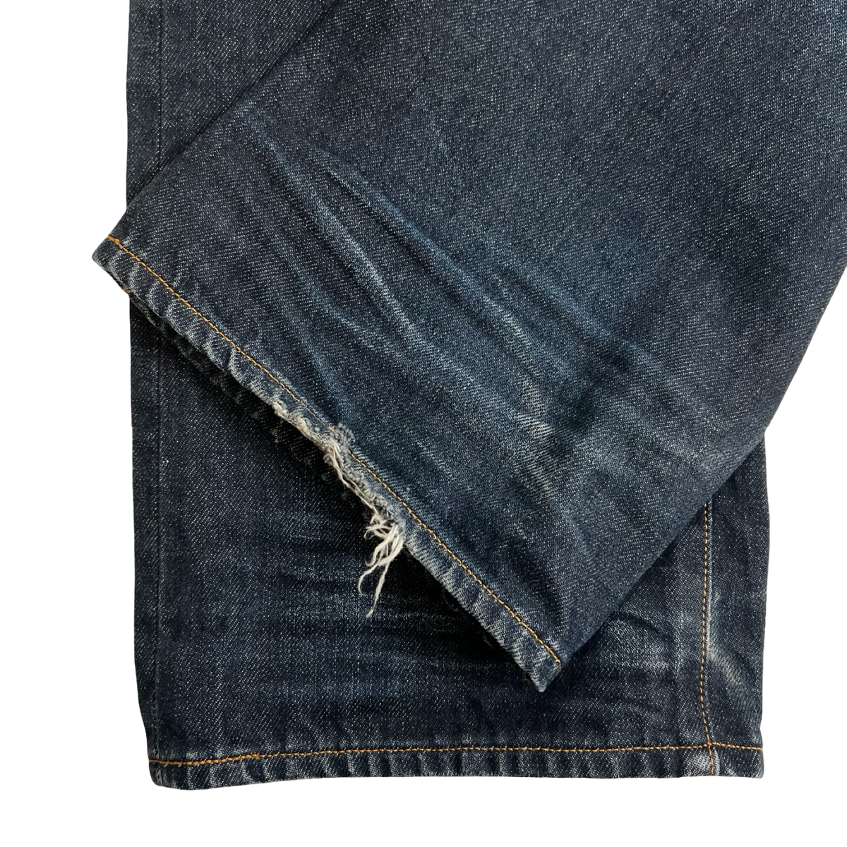 Vintage Evisu Yellow Seagull Curves Denim Jeans
