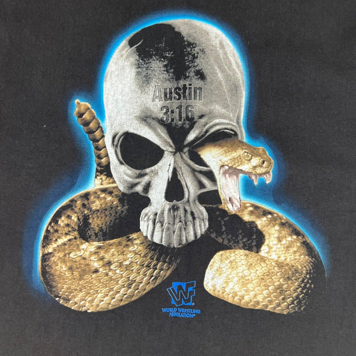 Vintage 90’s WWF Stone Cold Steve Austin T-Shirt Black