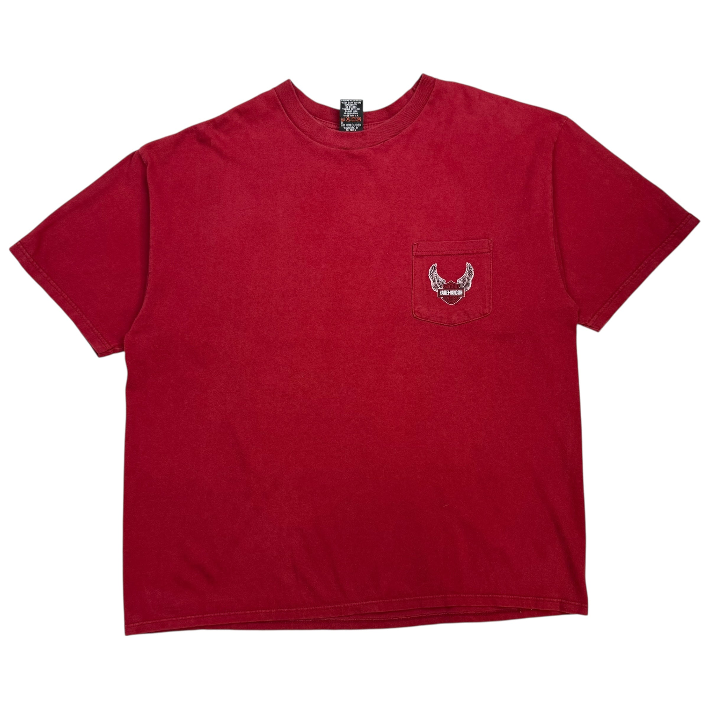 1995 Harley Davidson Of Littleton Tee Red