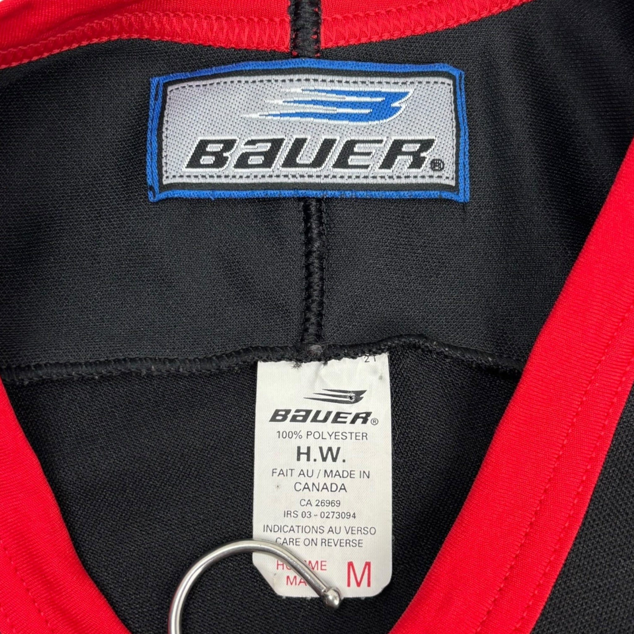 Vintage Cougar Badge Bauer Hockey Jersey
