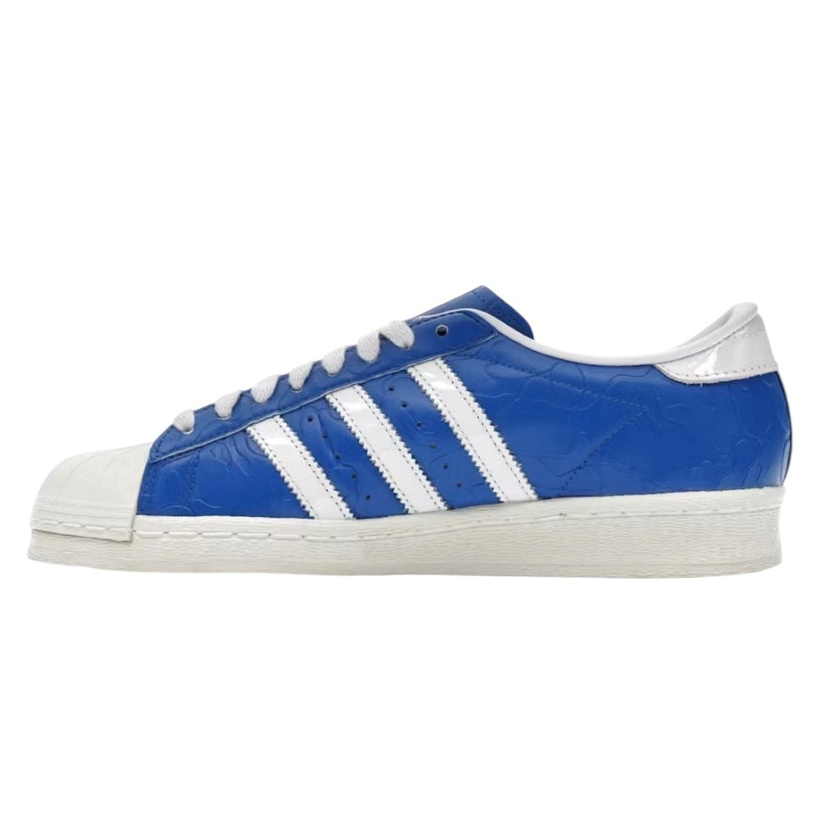 Bape X Adidas Superstar Vintage Blue