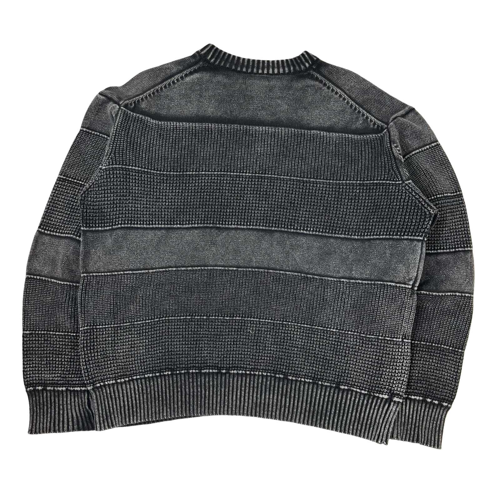 BEAMS Wide-Fit Faded Cotton Crewneck