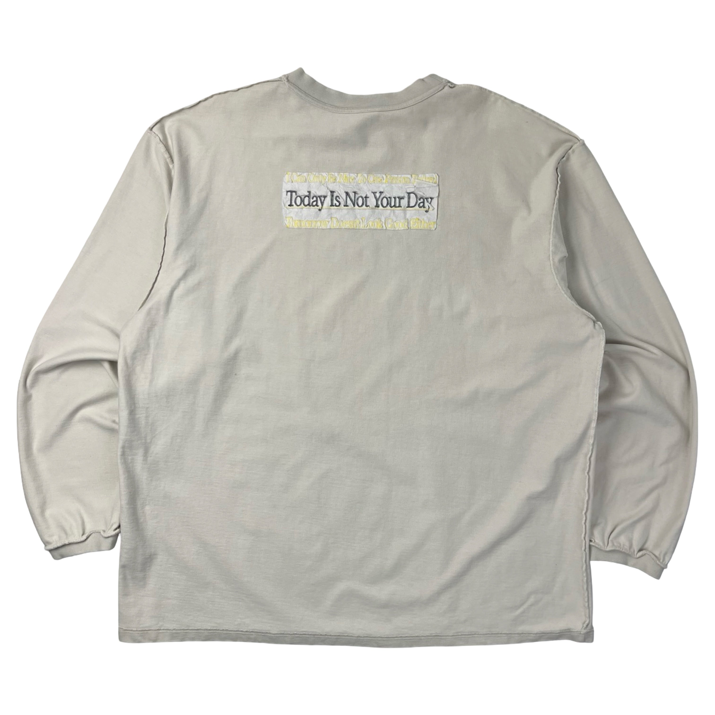 Vetements FW19 “Hi I Don’t Care Thanks” Longsleeve Shirt
