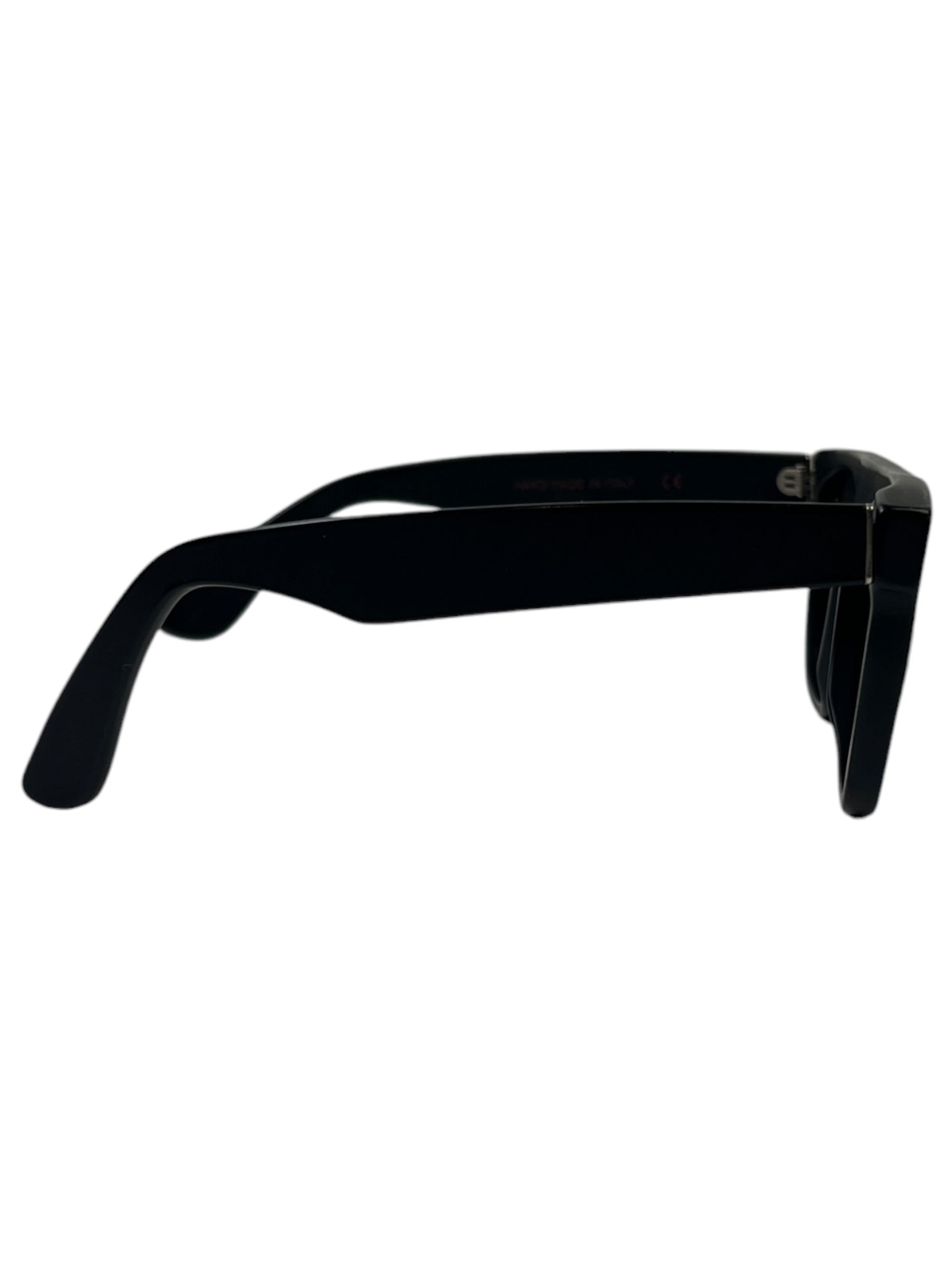 Retrosuperfuture Flat Top Black Sunglasses