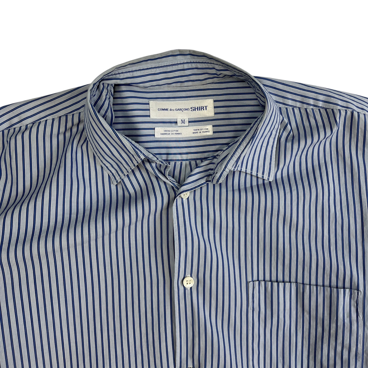 Comme des Garçons Striped Button-Up