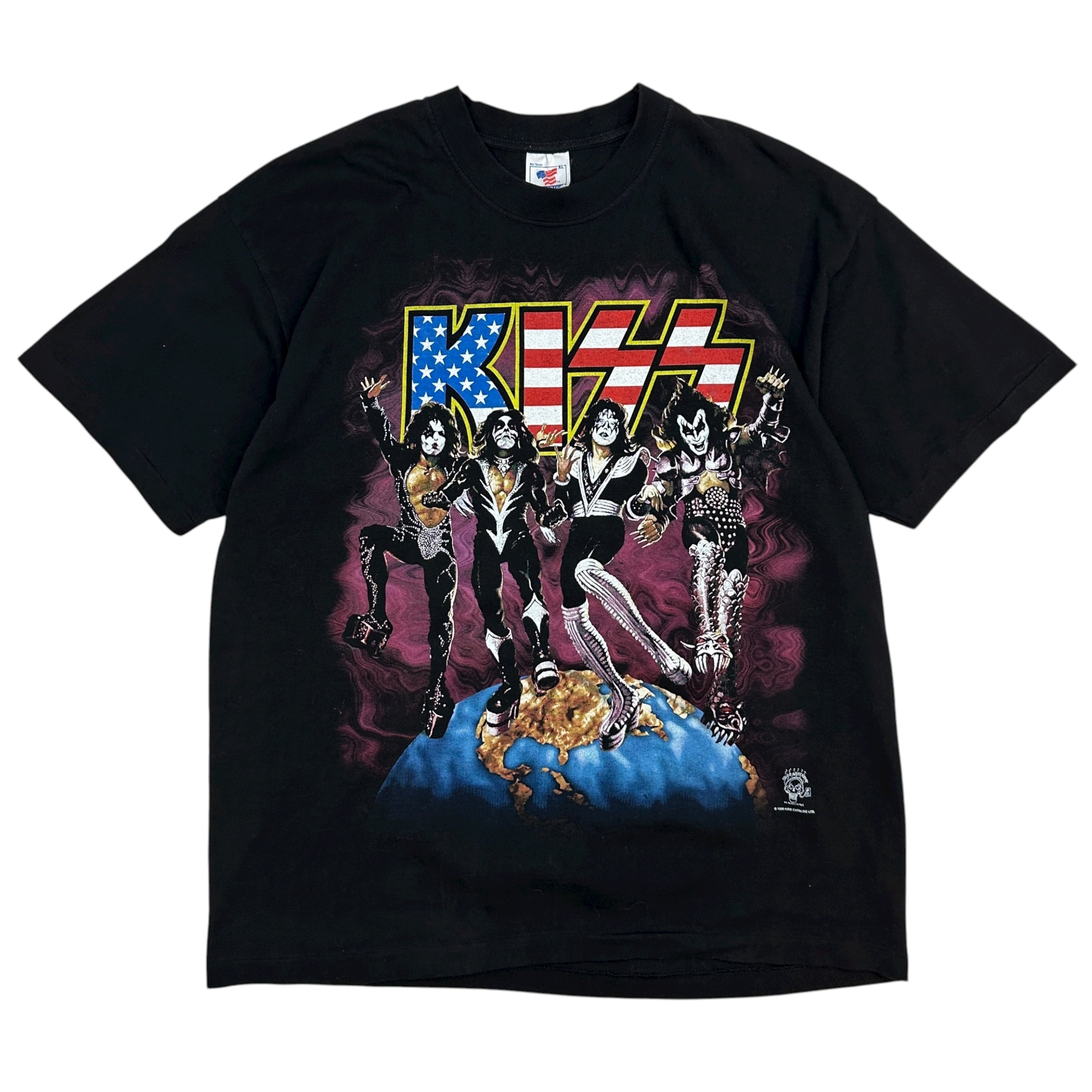 1997 Kiss Alive World Wide Tour Tee