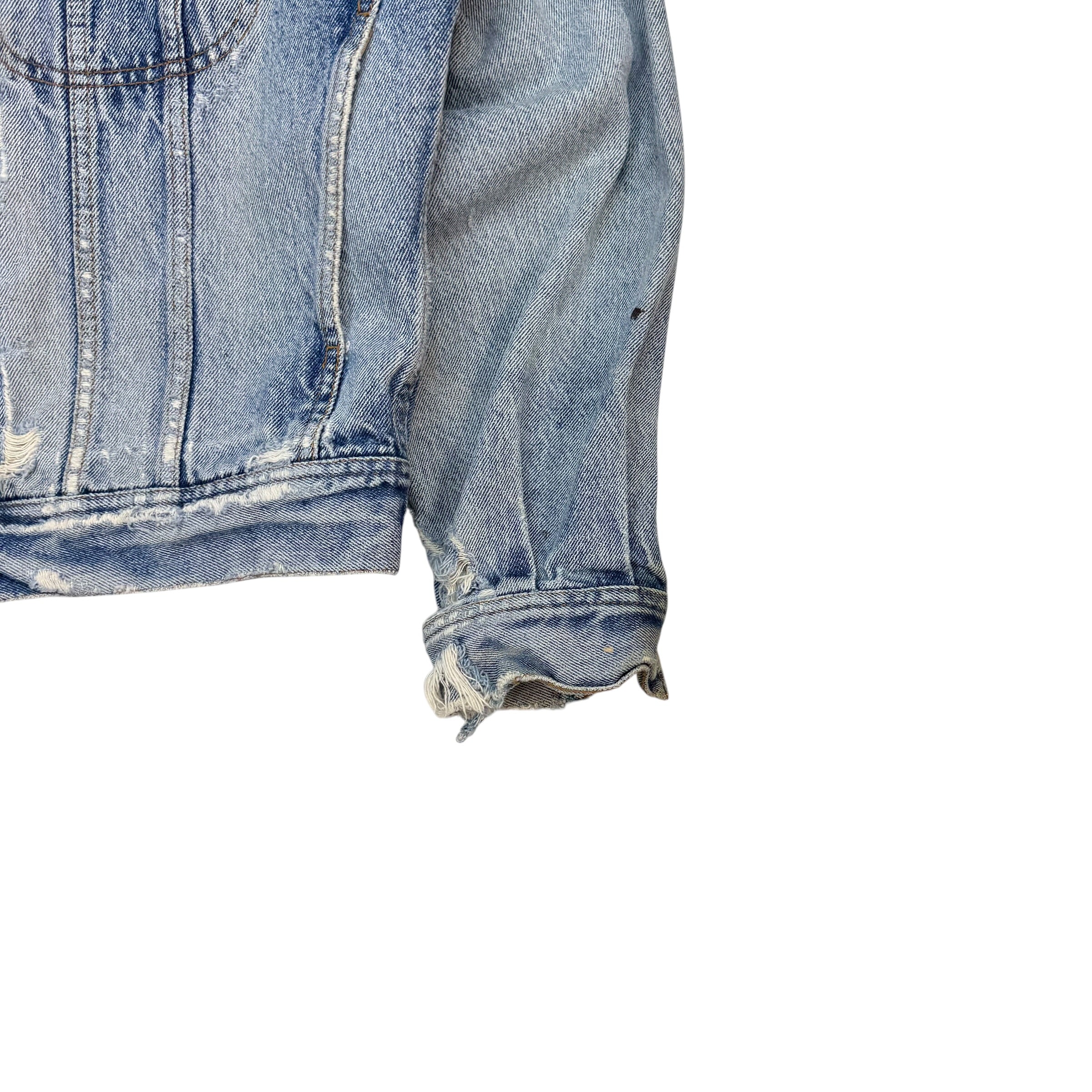 Vintage MWG StormRider Denim Jacket Light Wash