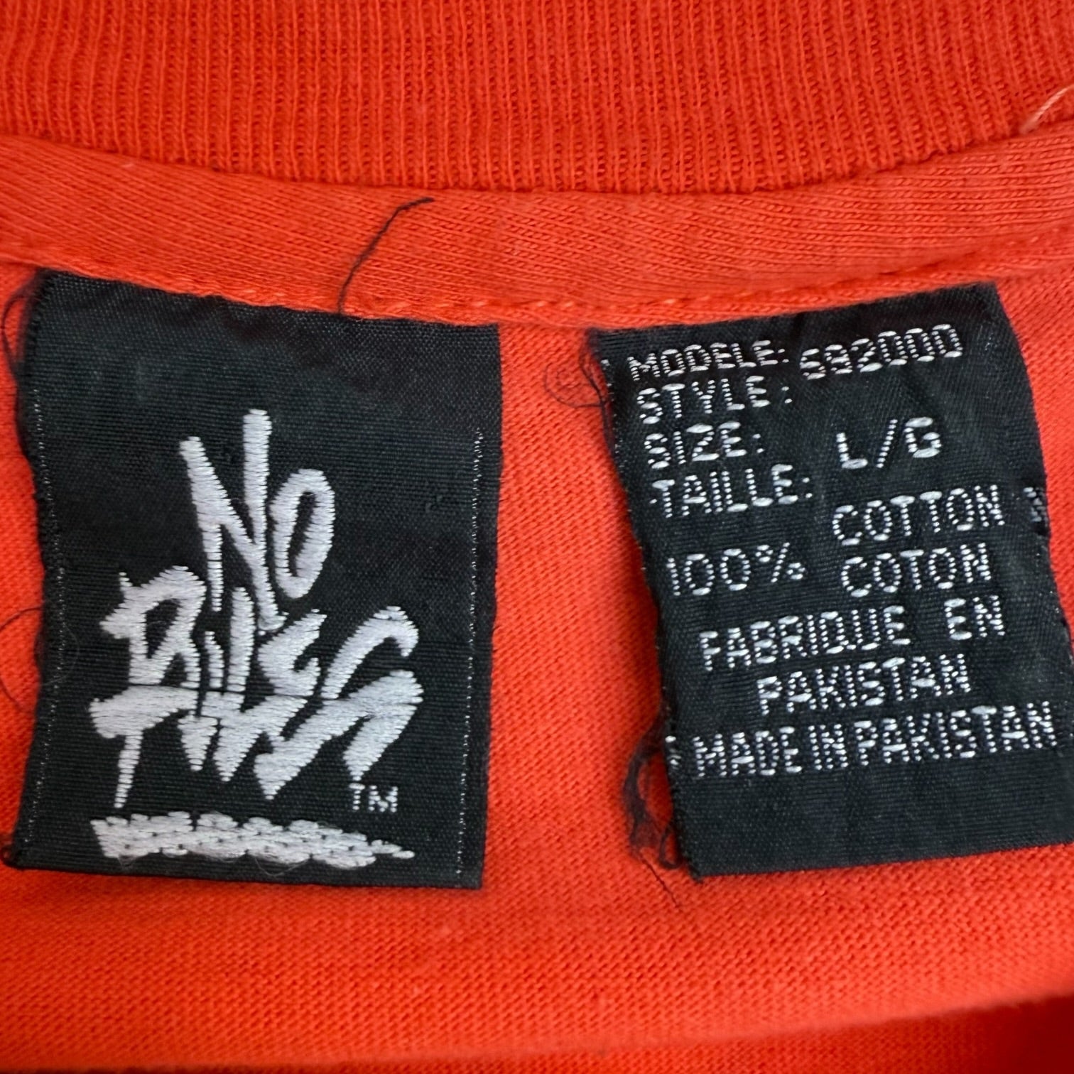 Vintage No Rules Bad Hair Day Tee Red