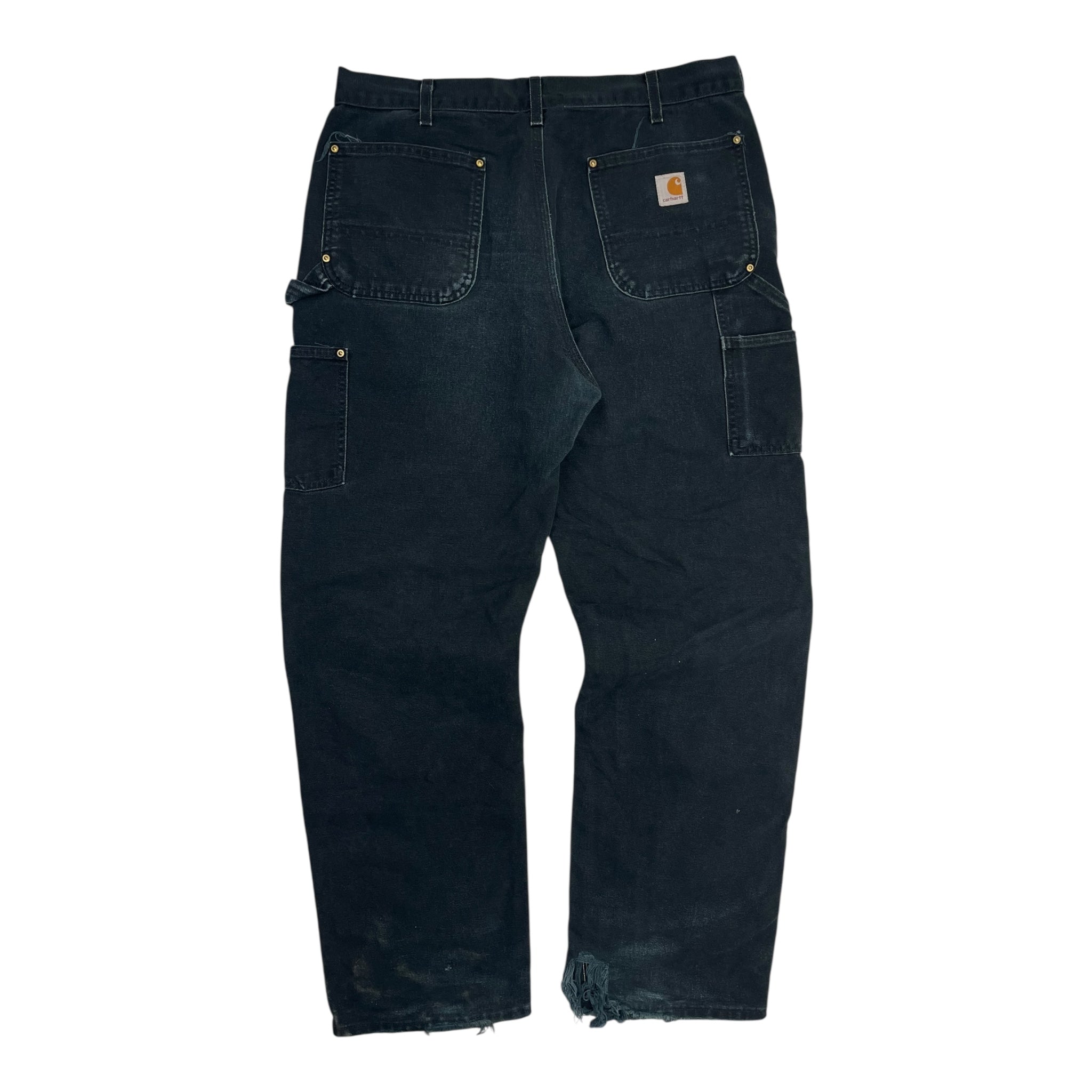 Carhartt Double Knee Pants Washed Black