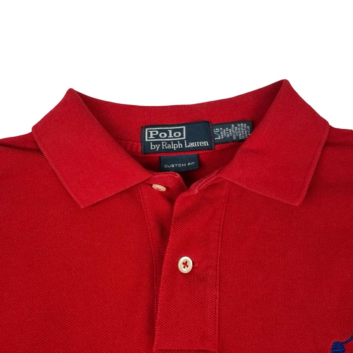Vintage Polo Ralph Lauren Polo Shirt Red