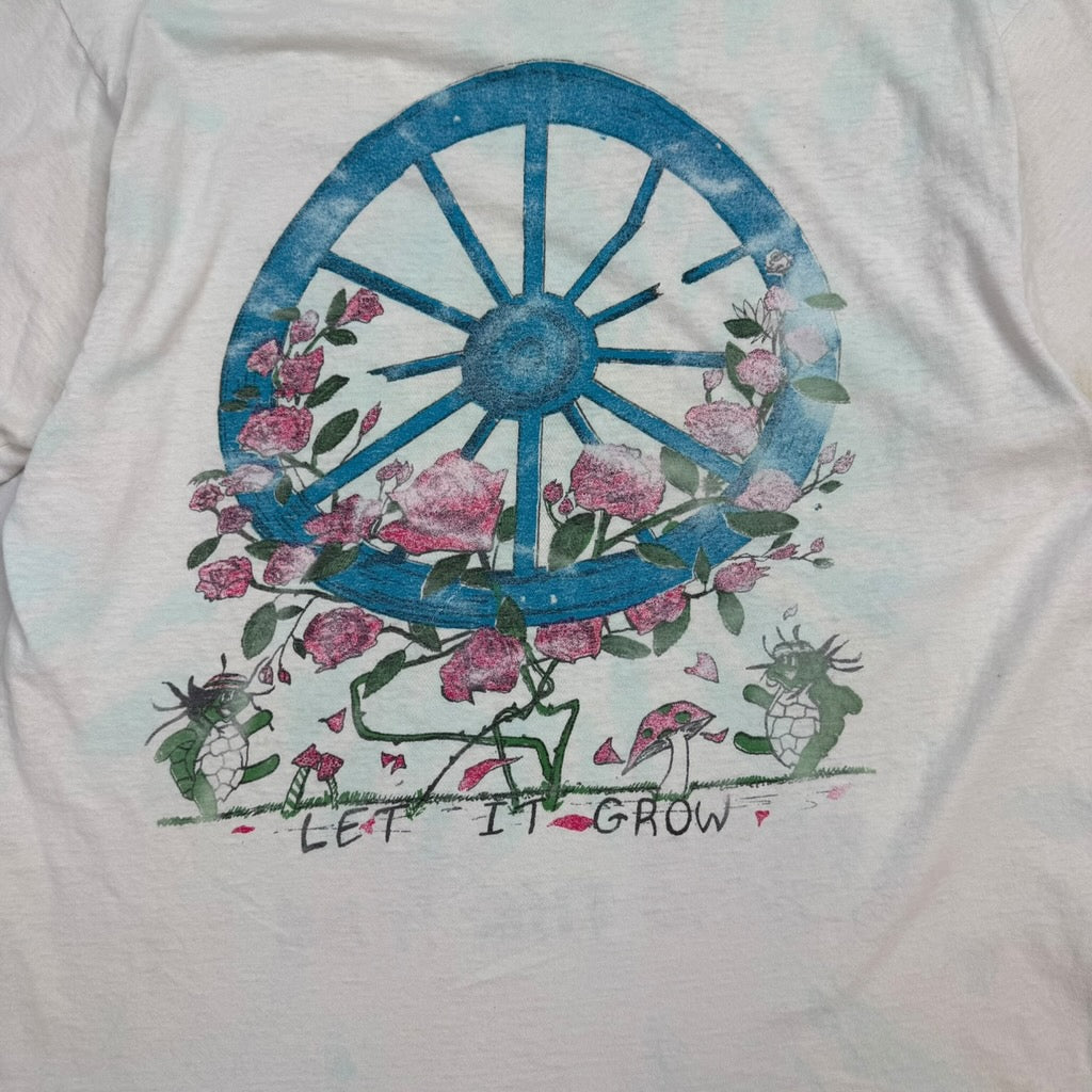 1991 Grateful Dead At Least We’re Enjoying The Ride Tour T-Shirt White