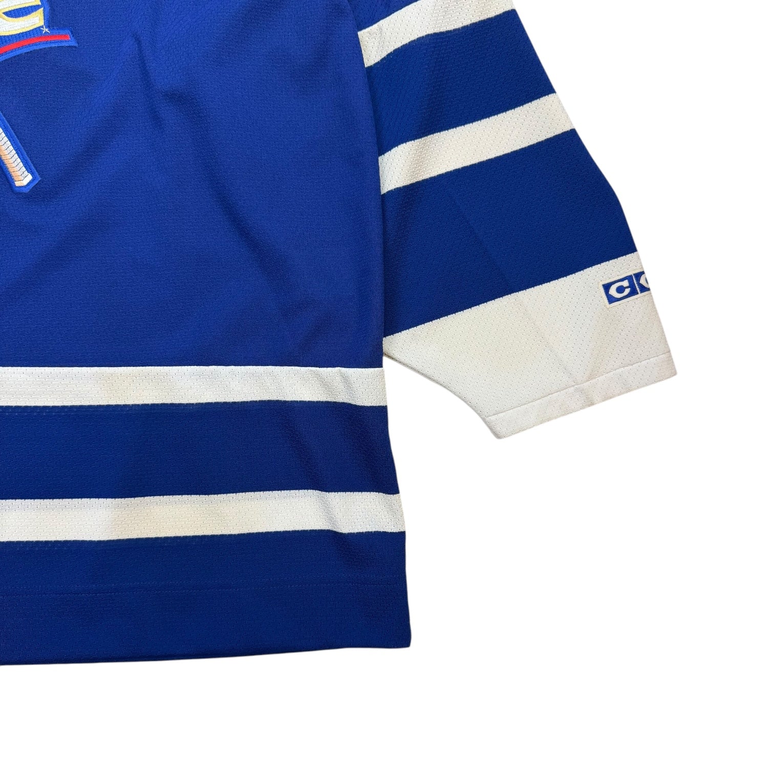 Vintage CCM Labatt Blue Hockey Jersey Blue