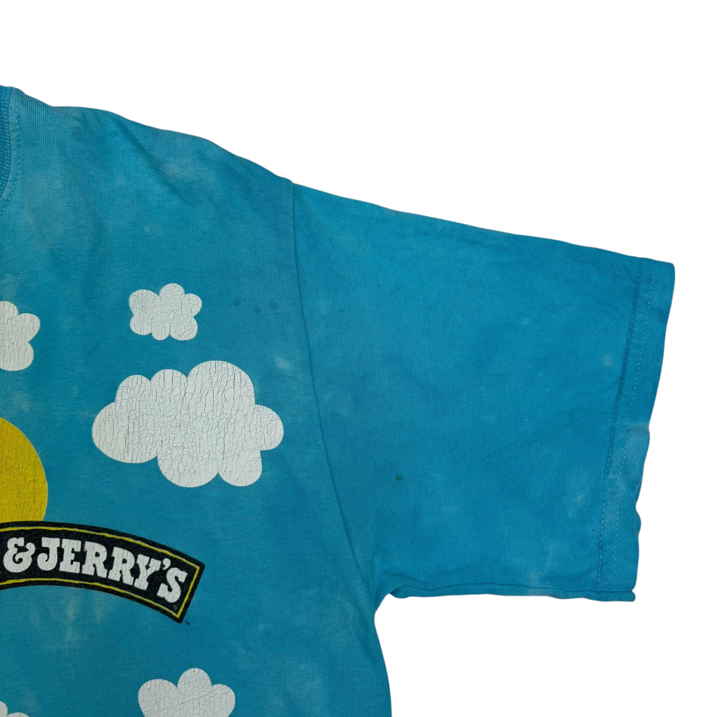 Vintage Ben & Jerry’s Euphoria All Over Print Tee Blue/Green