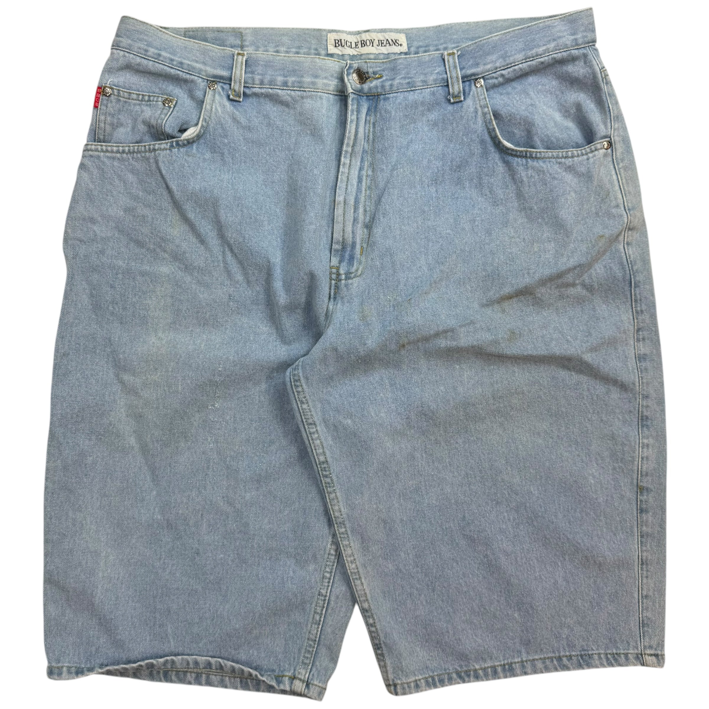 Vintage Bugle Boy Jeans Denim Shorts Blue
